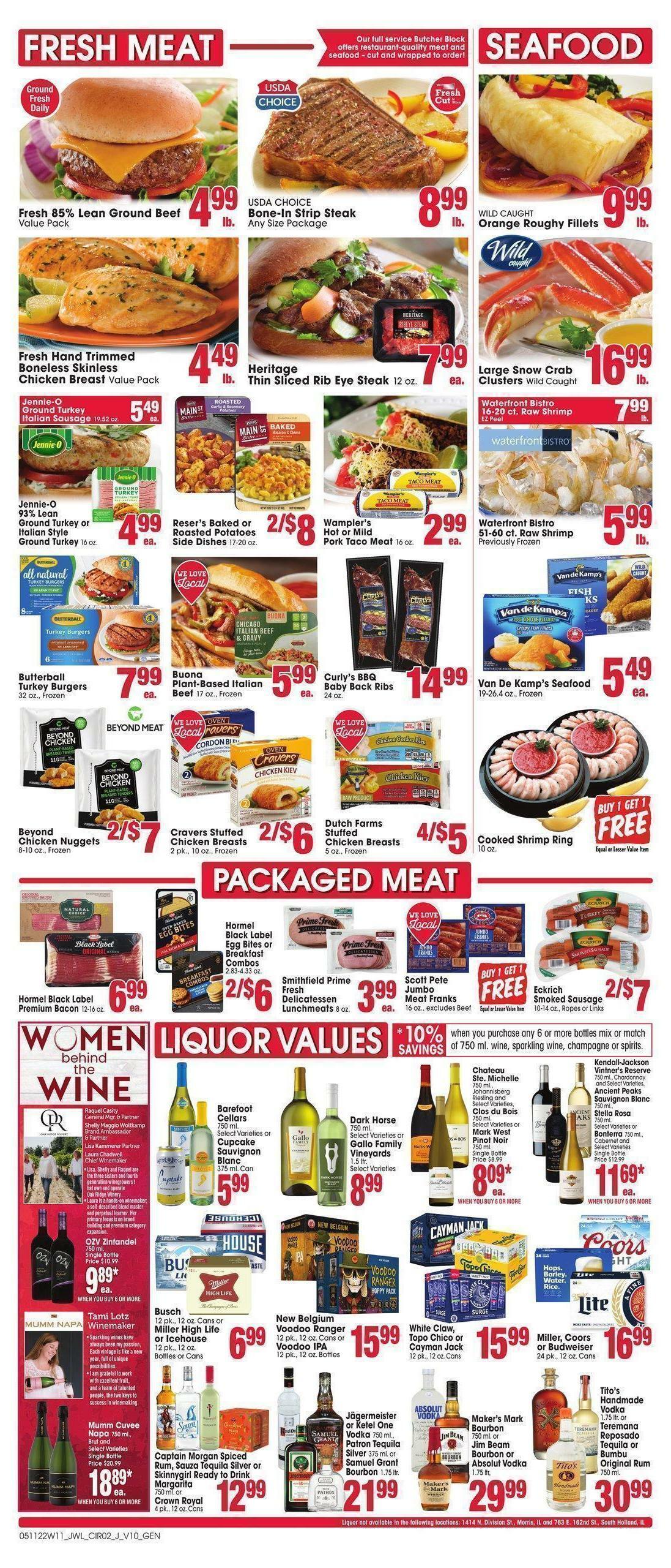 Jewel Osco Weekly Ad from May 11
