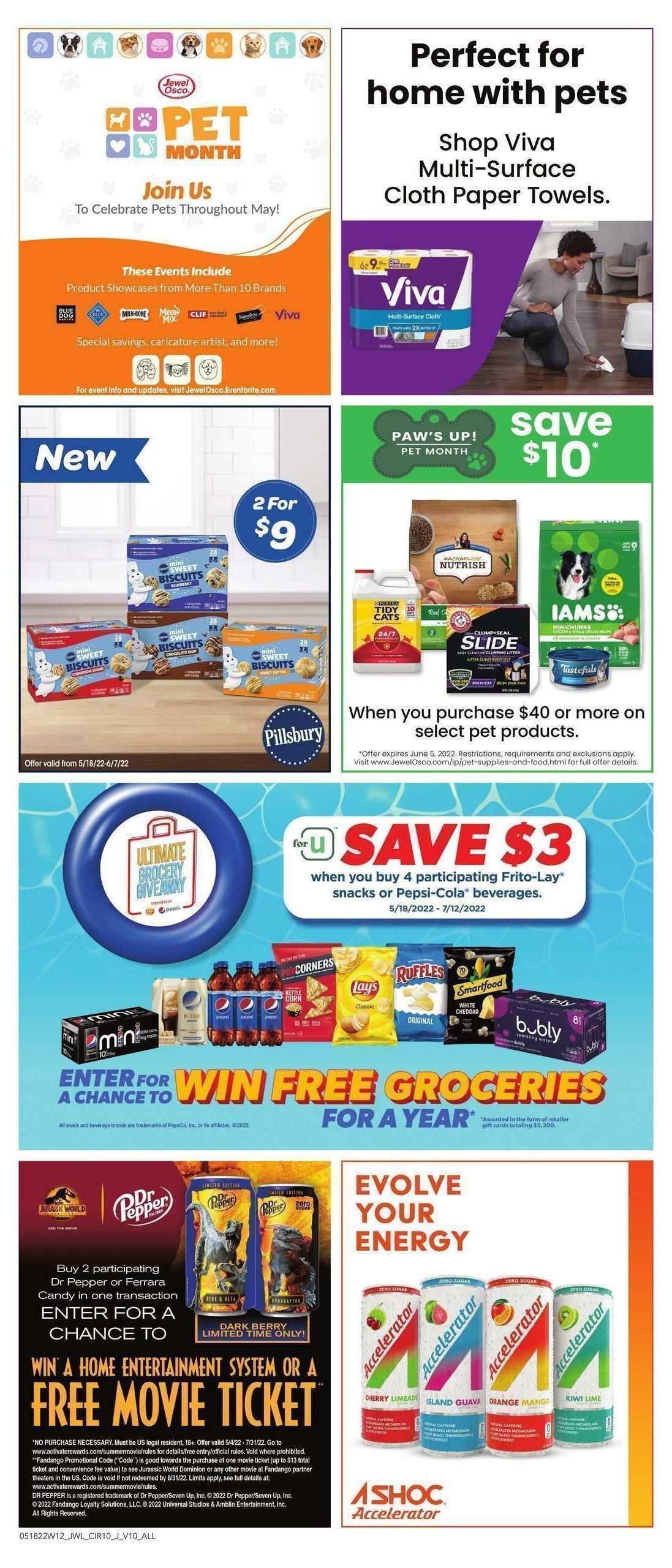 Jewel Osco Weekly Ad from May 18