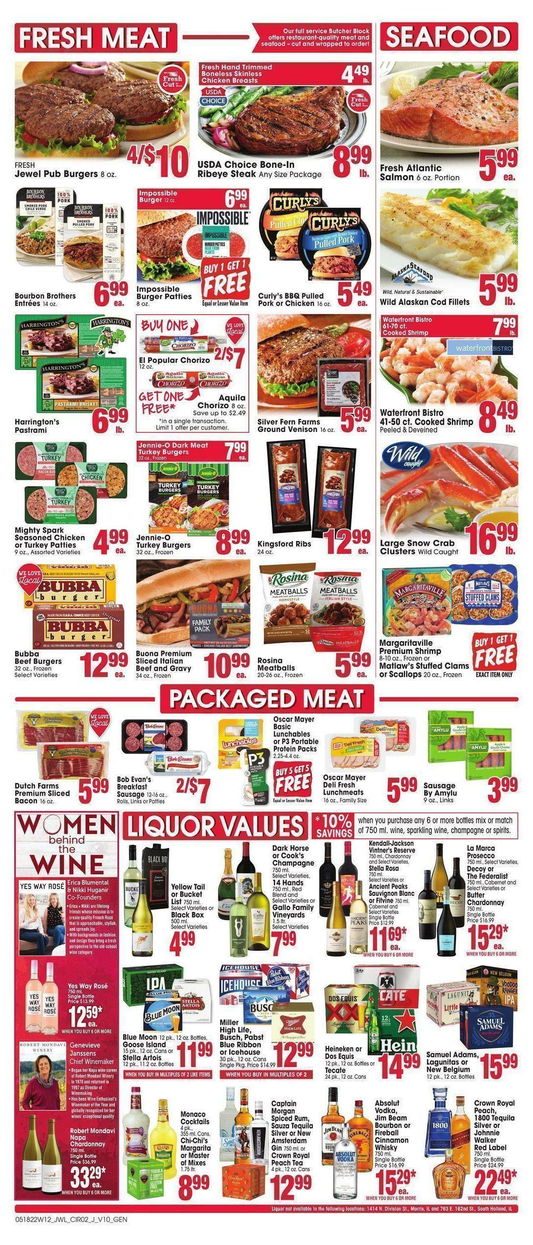 Jewel Osco Weekly Ad from May 18