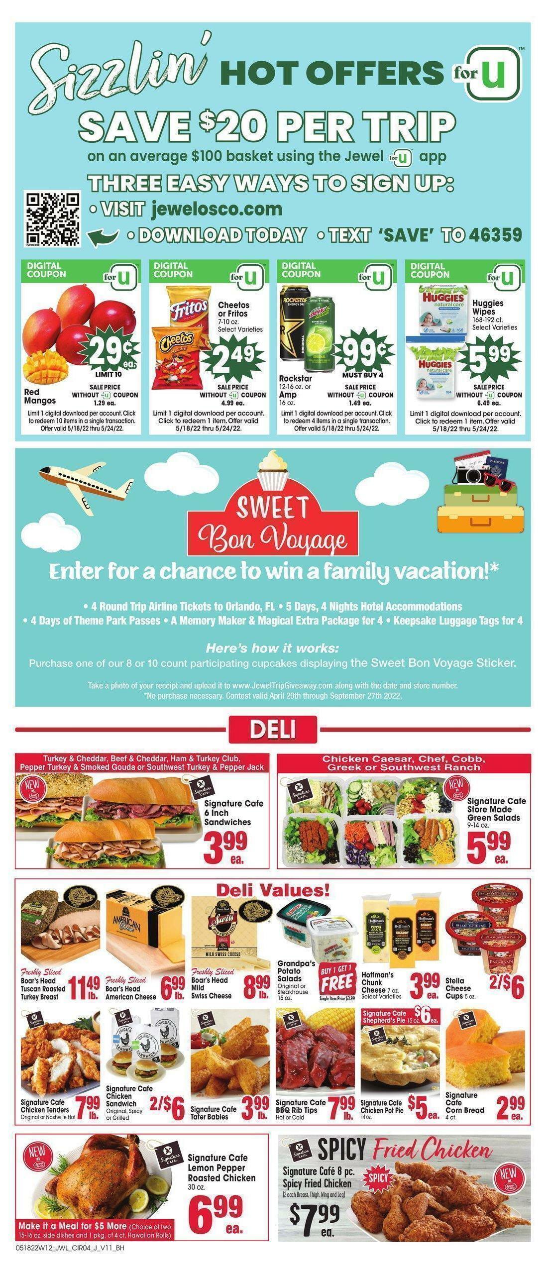 Jewel Osco Weekly Ad from May 18