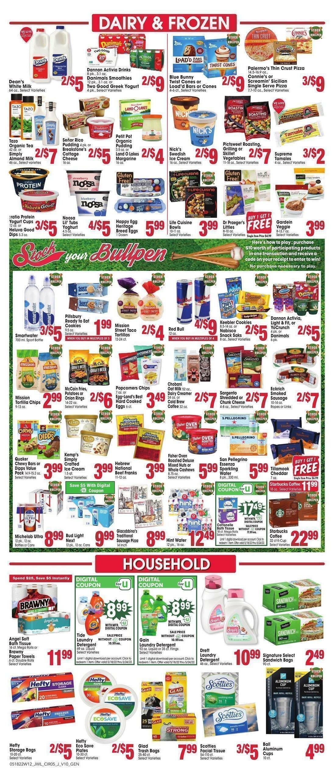 Jewel Osco Weekly Ad from May 18