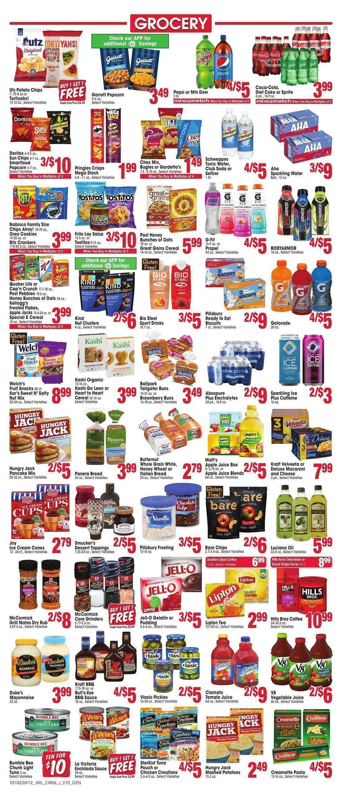 Jewel Osco Weekly Ad from May 18
