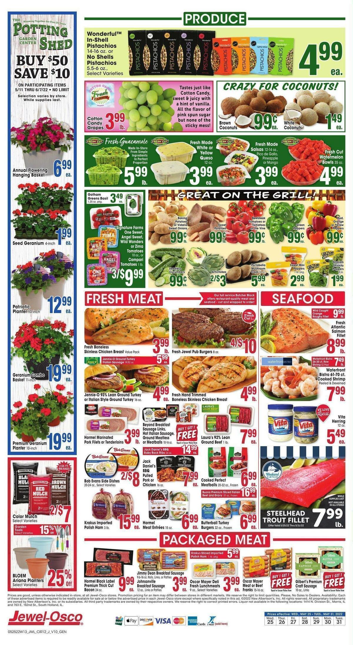 Jewel Osco Weekly Ad from May 25