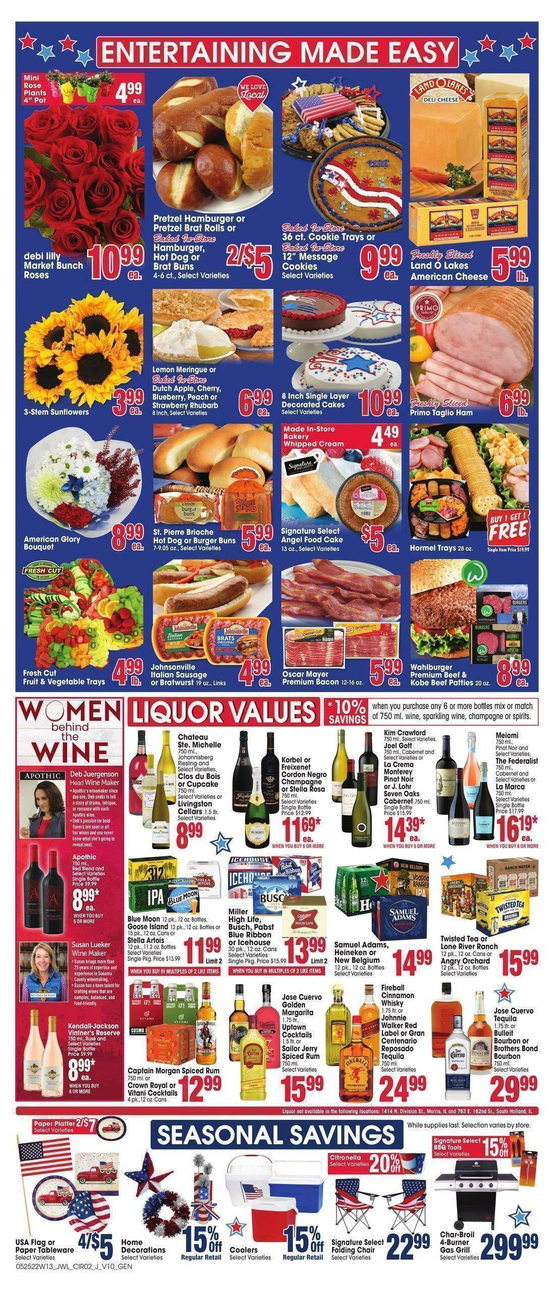 Jewel Osco Weekly Ad from May 25