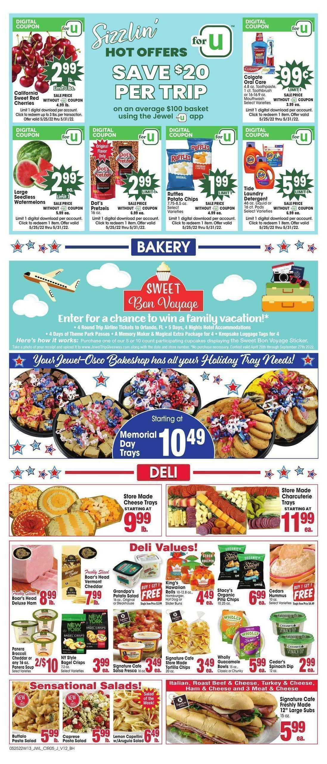 Jewel Osco Weekly Ad from May 25