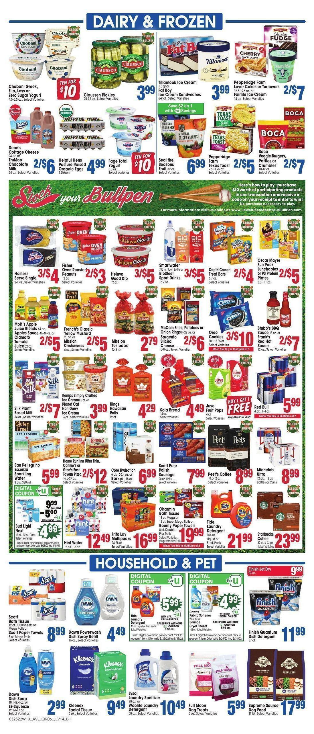 Jewel Osco Weekly Ad from May 25