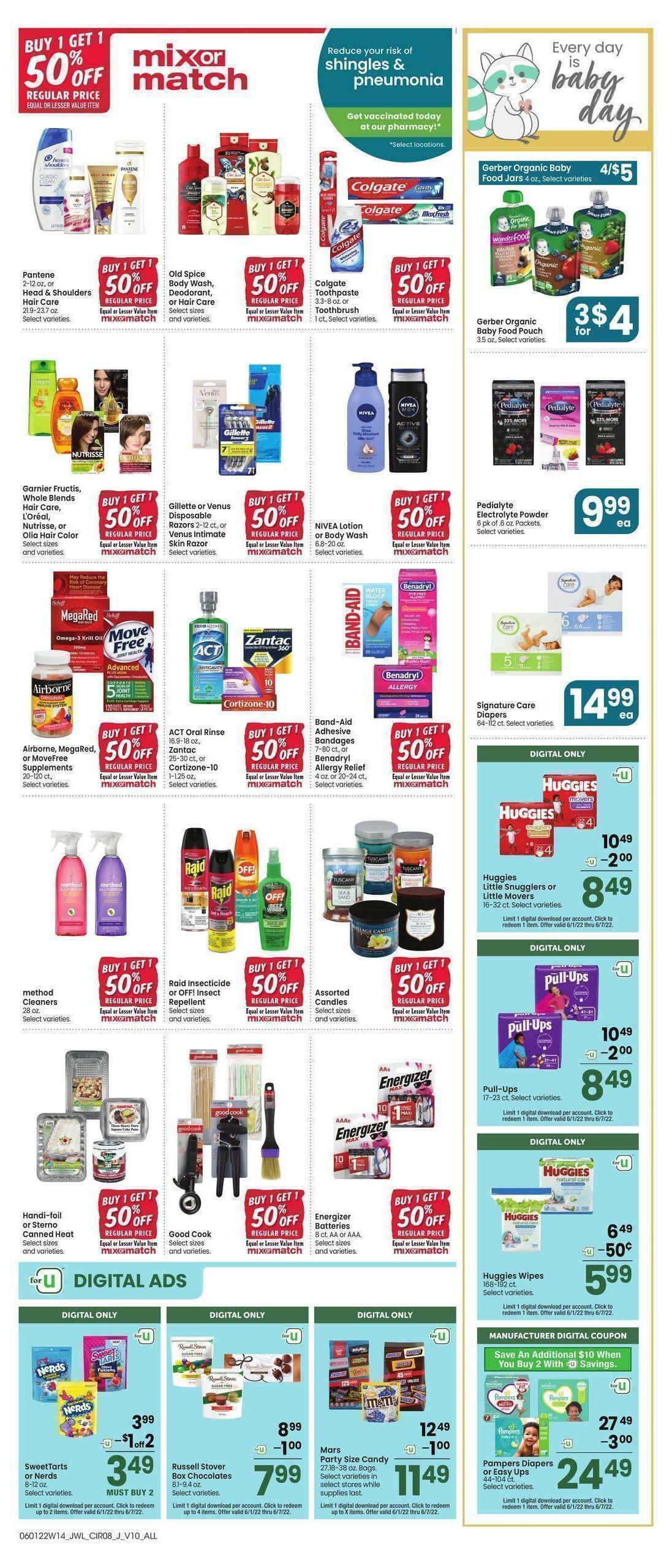 Jewel Osco Weekly Ad from June 1