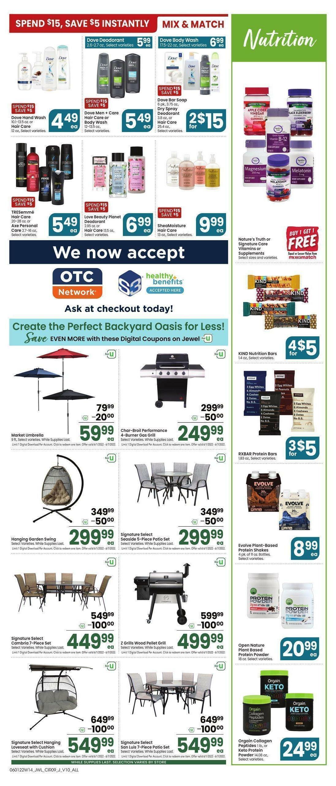 Jewel Osco Weekly Ad from June 1