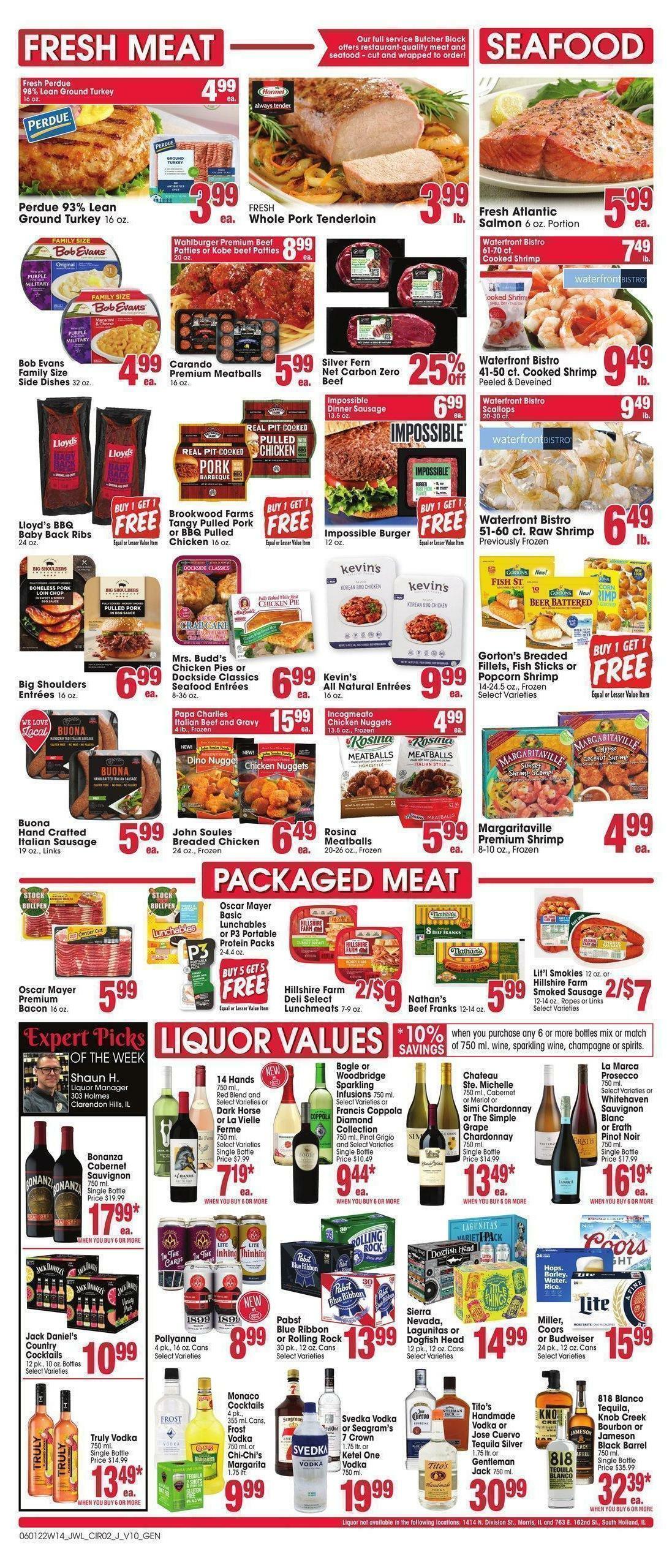 Jewel Osco Weekly Ad from June 1