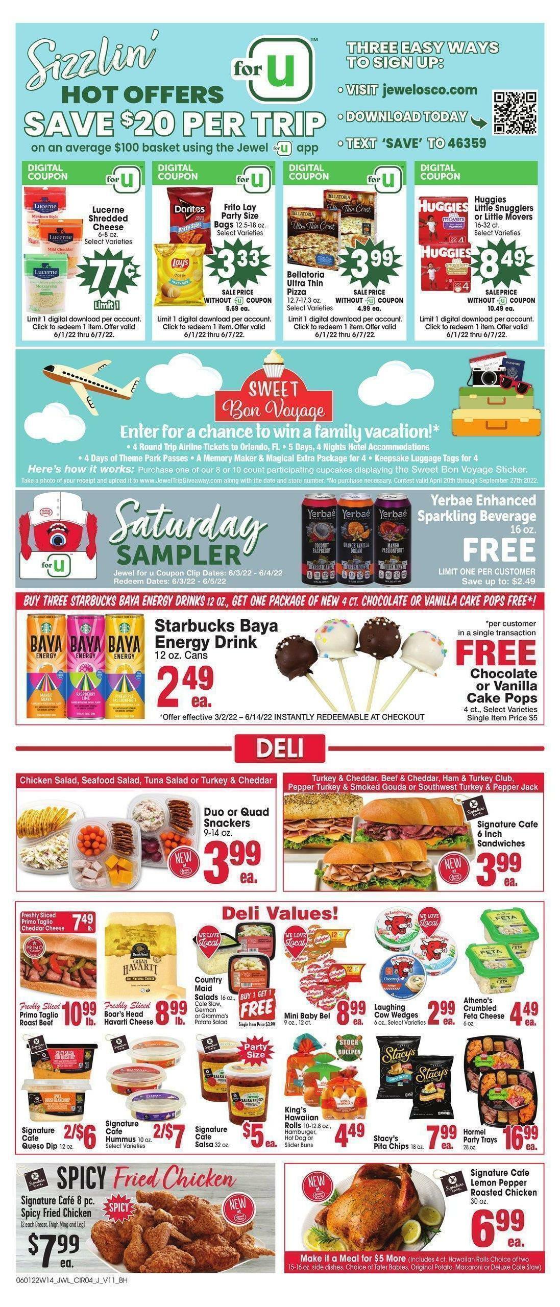 Jewel Osco Weekly Ad from June 1