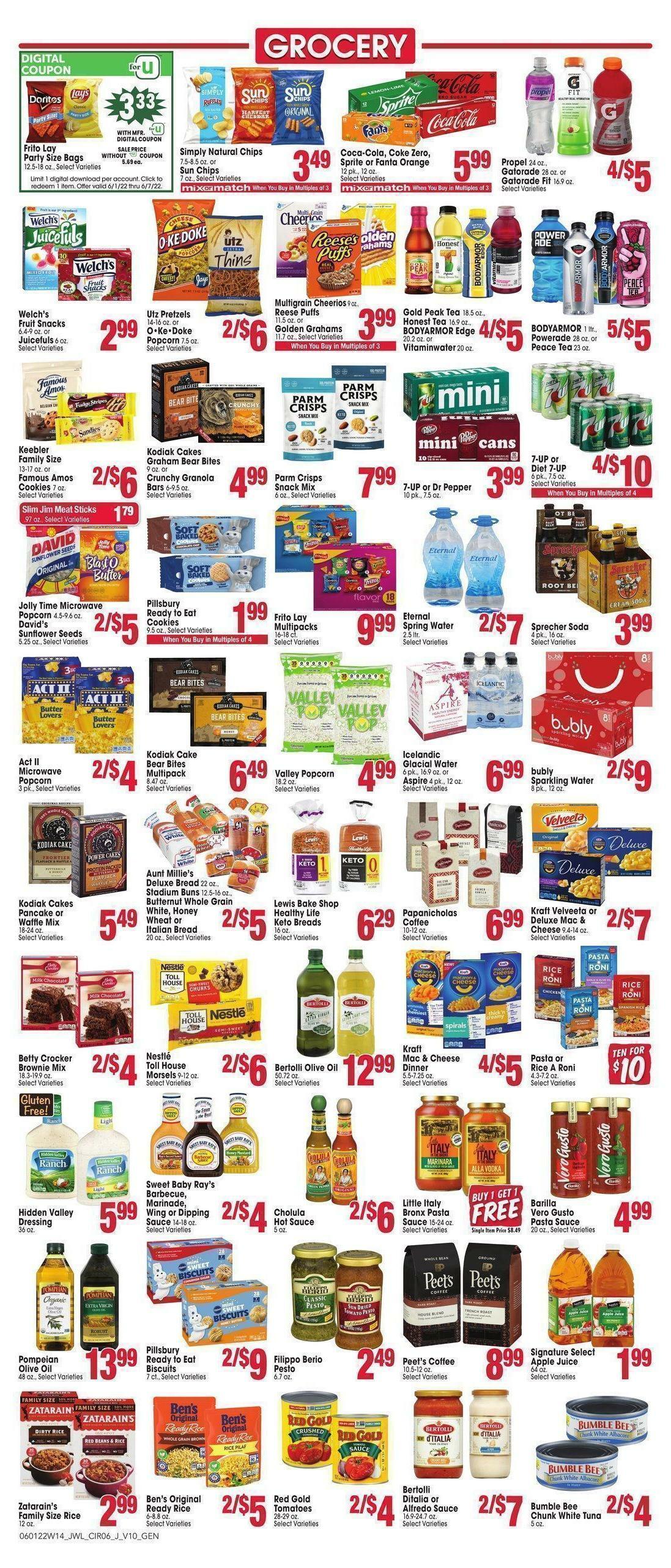Jewel Osco Weekly Ad from June 1