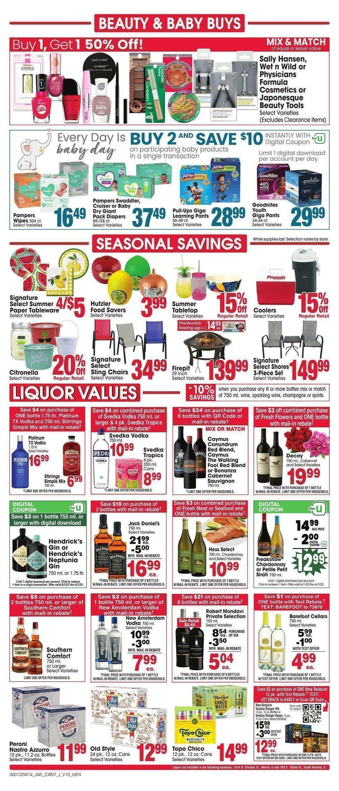 Jewel Osco Weekly Ad from June 1