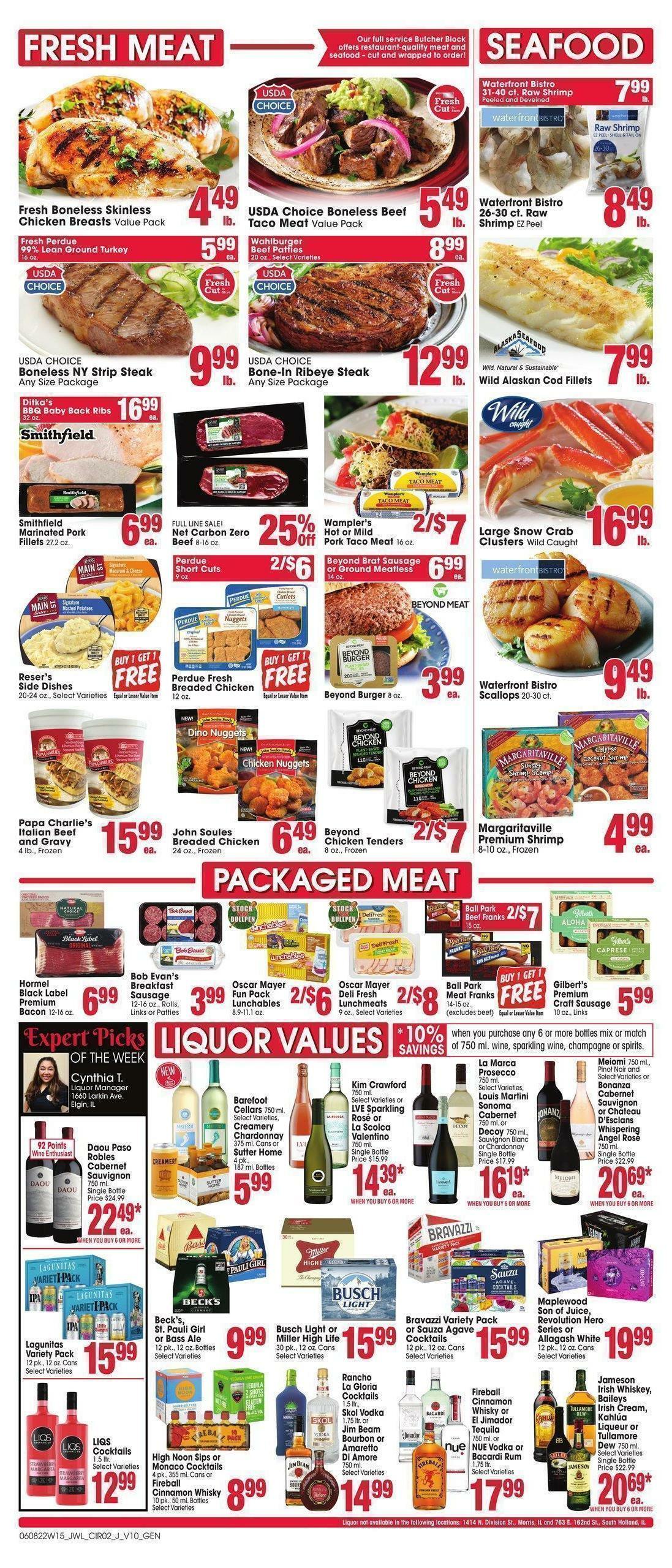 Jewel Osco Weekly Ad from June 8