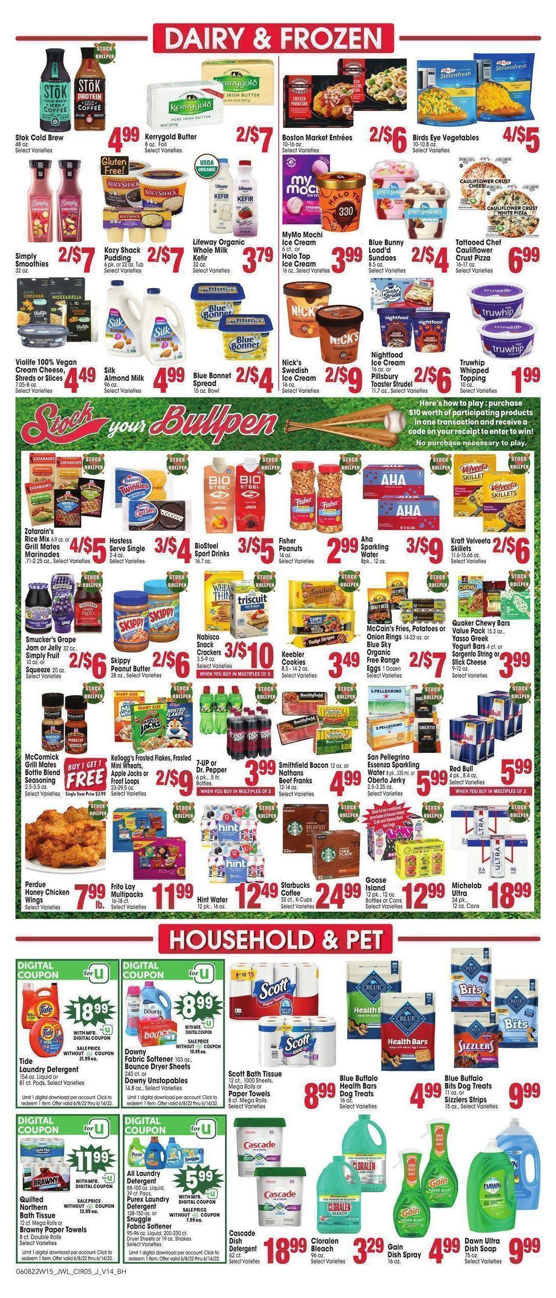 Jewel Osco Weekly Ad from June 8
