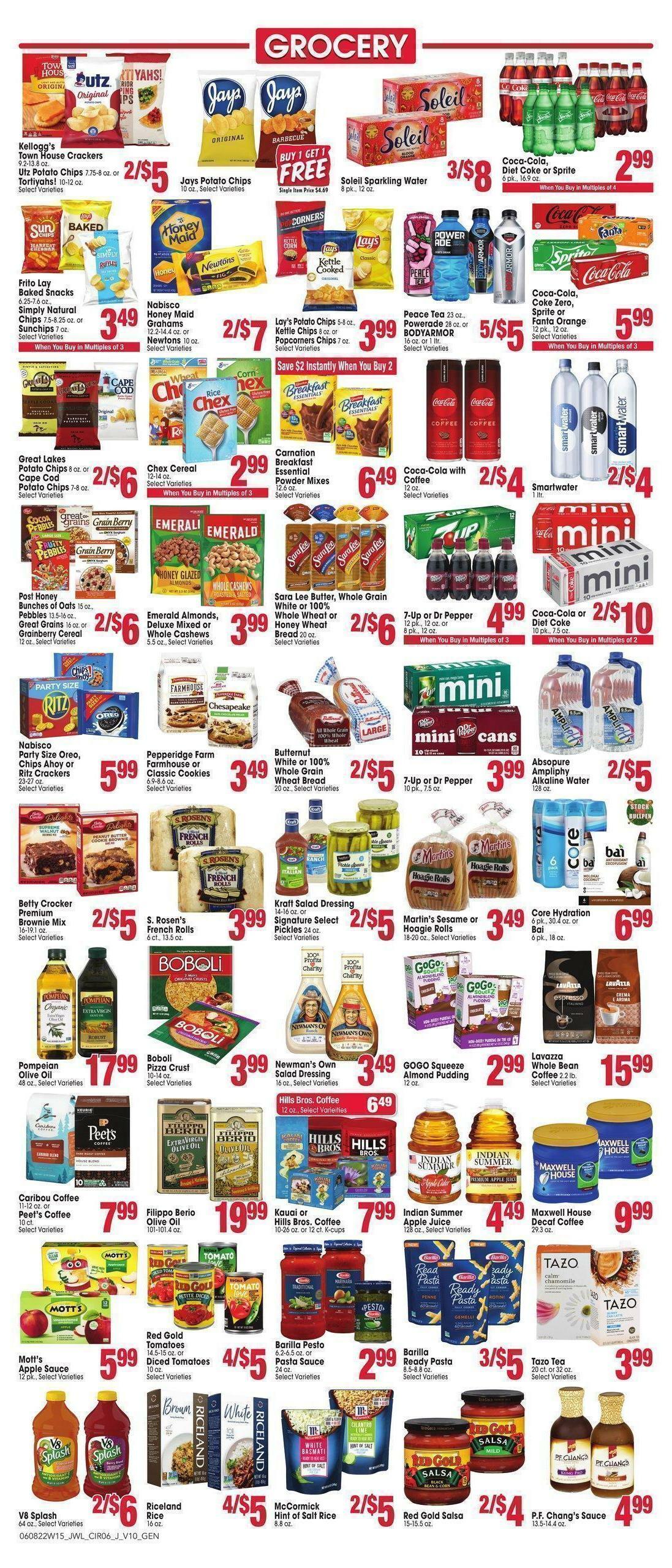Jewel Osco Weekly Ad from June 8