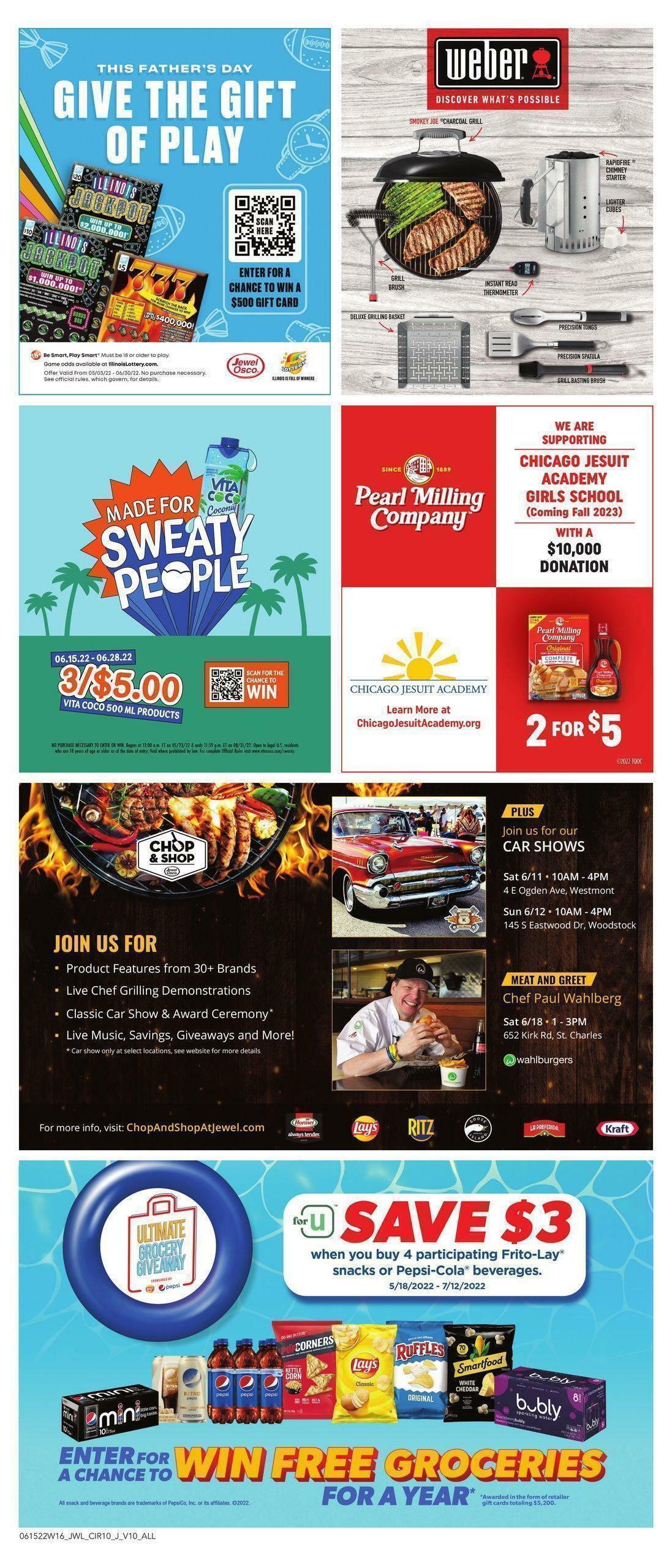 Jewel Osco Weekly Ad from June 15