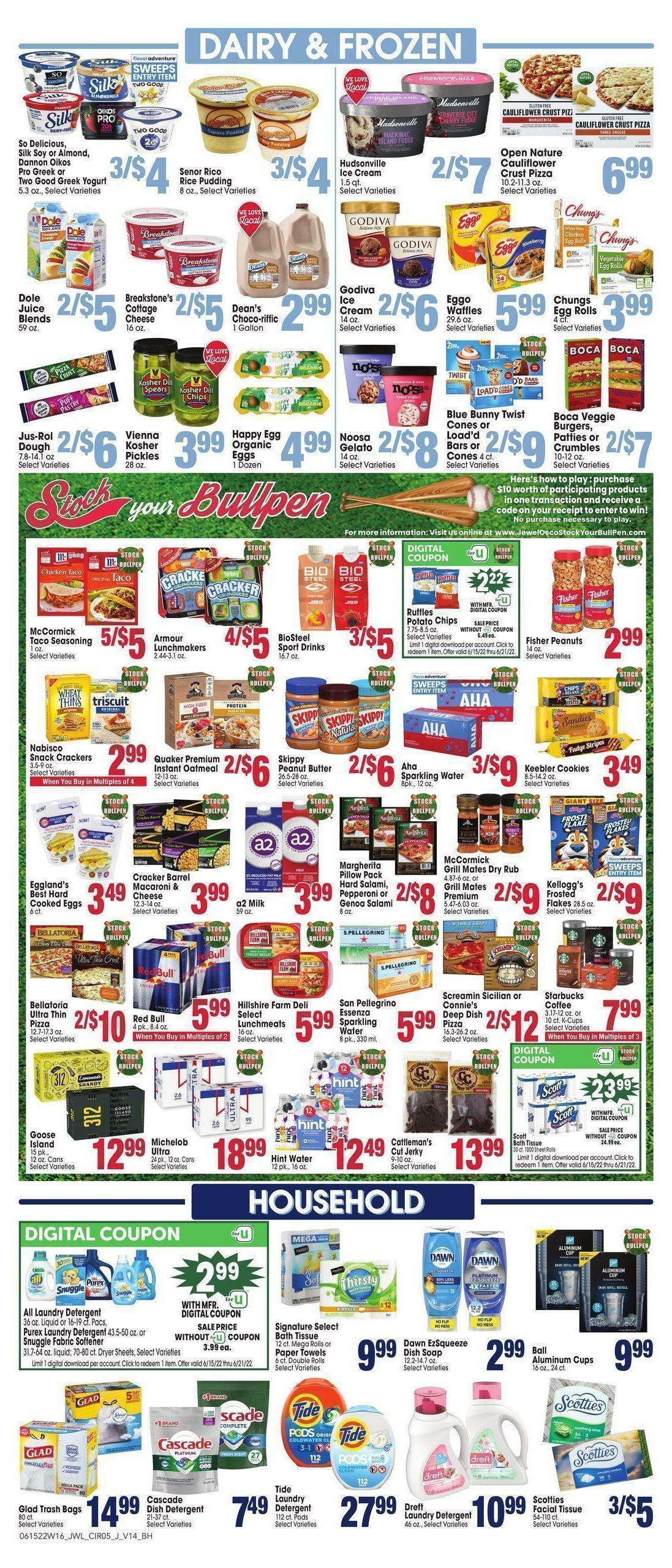 Jewel Osco Weekly Ad from June 15