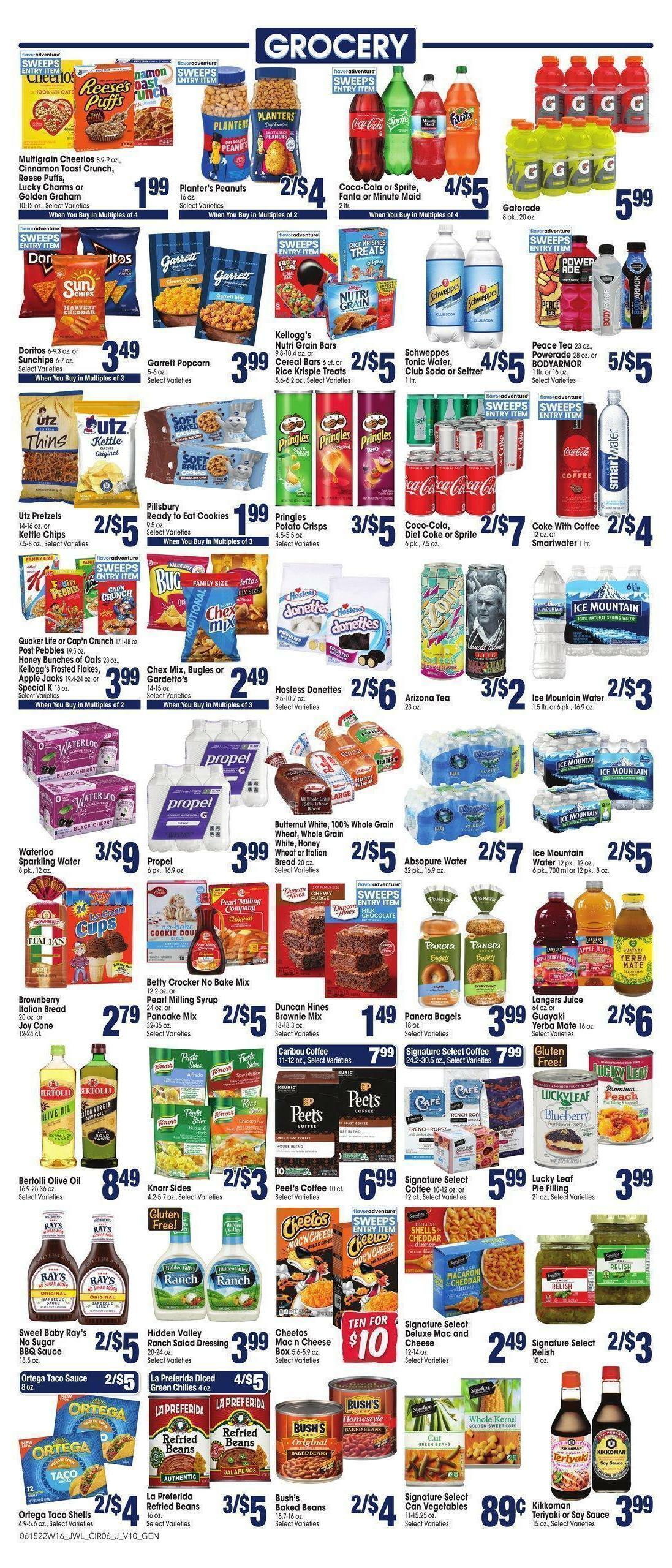 Jewel Osco Weekly Ad from June 15