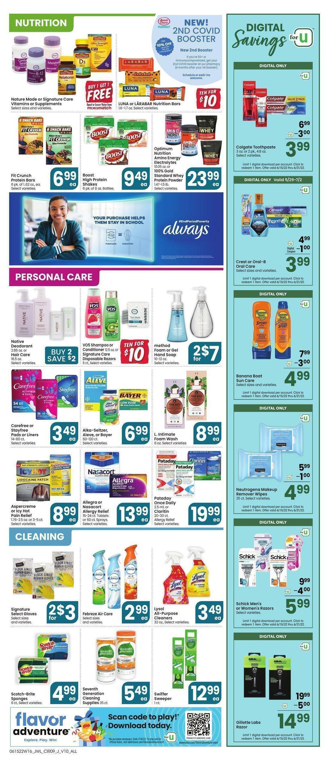 Jewel Osco Weekly Ad from June 15