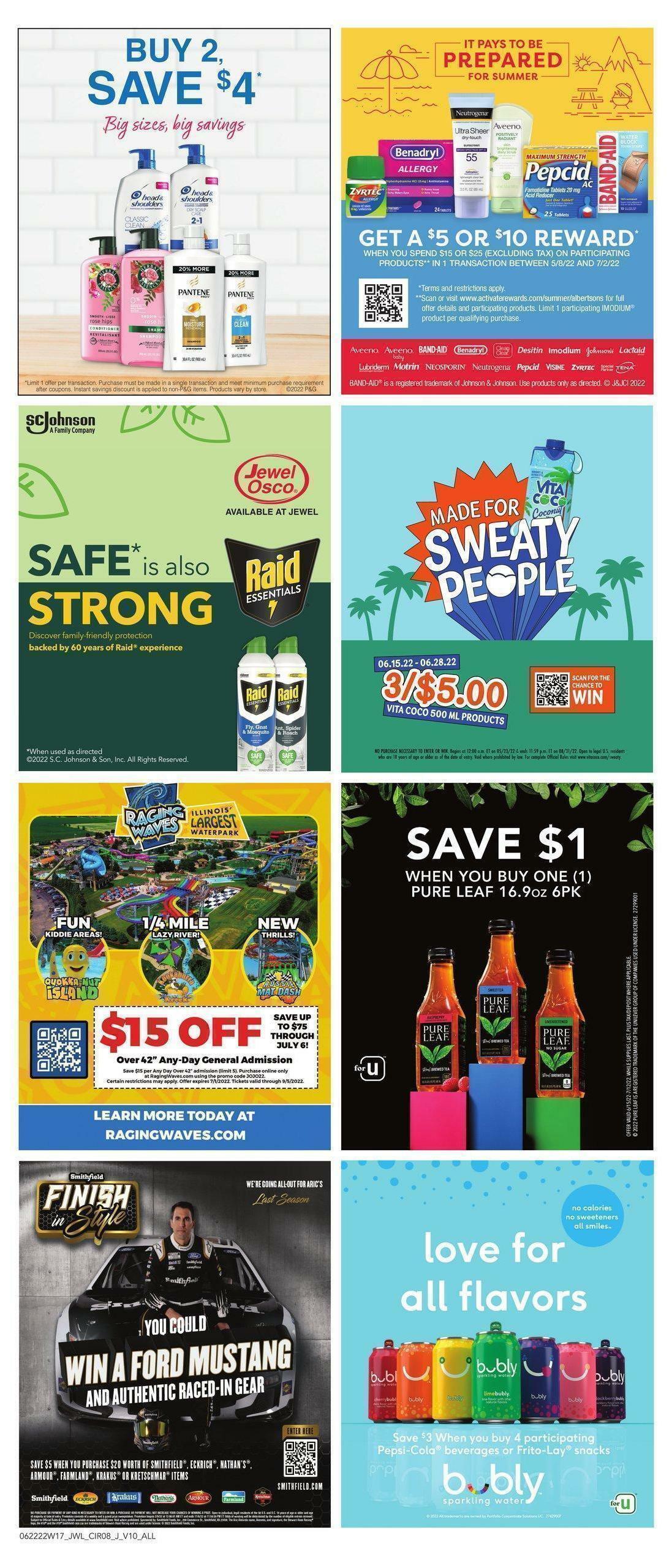 Jewel Osco Weekly Ad from June 22