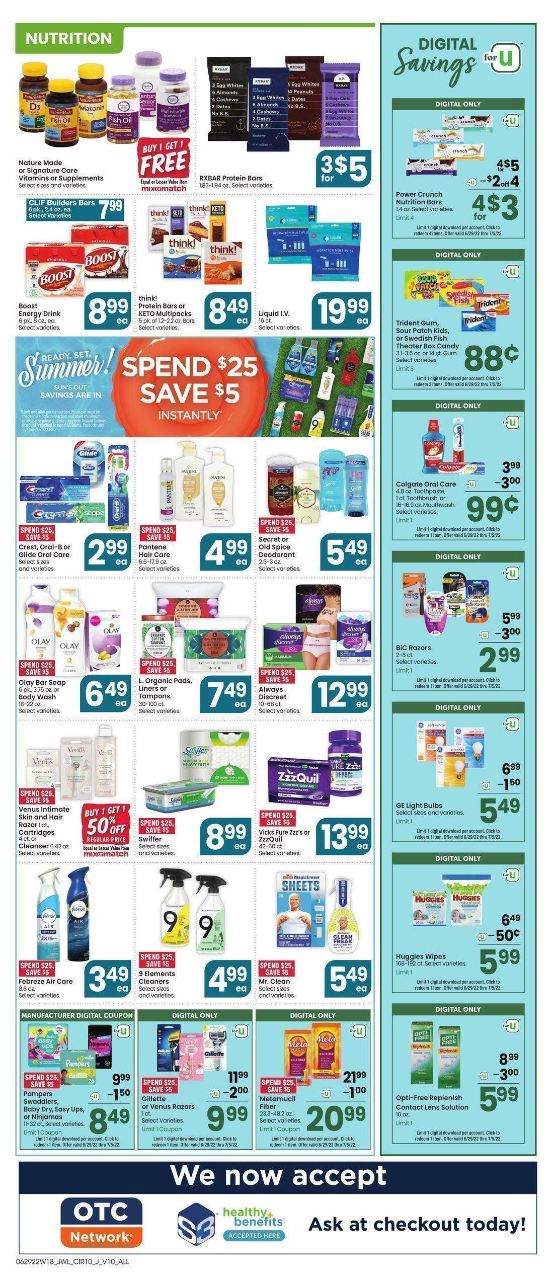 Jewel Osco Weekly Ad from June 29