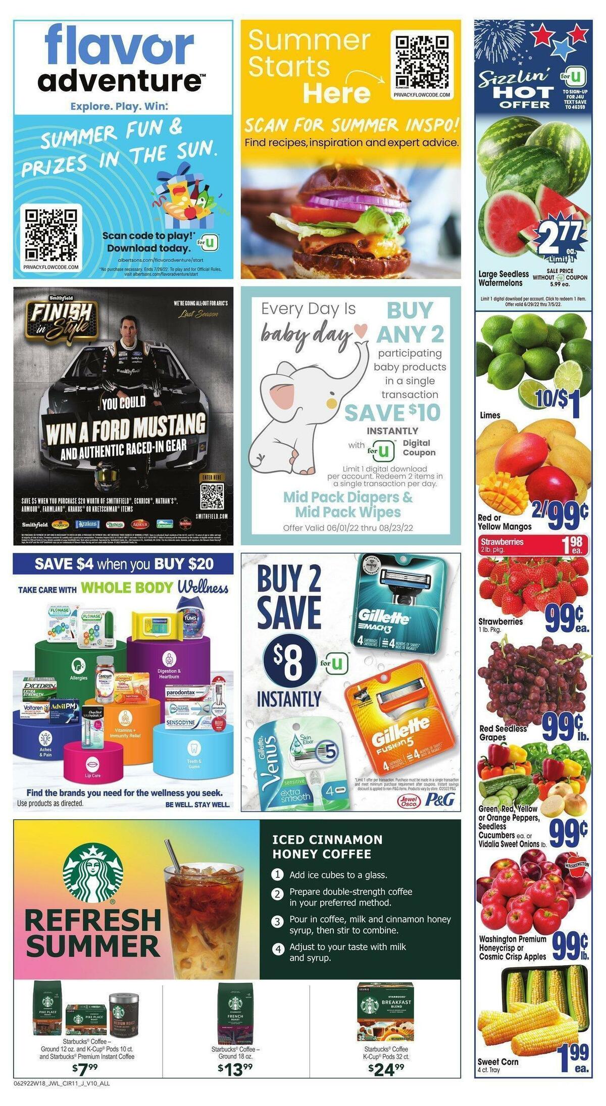 Jewel Osco Weekly Ad from June 29