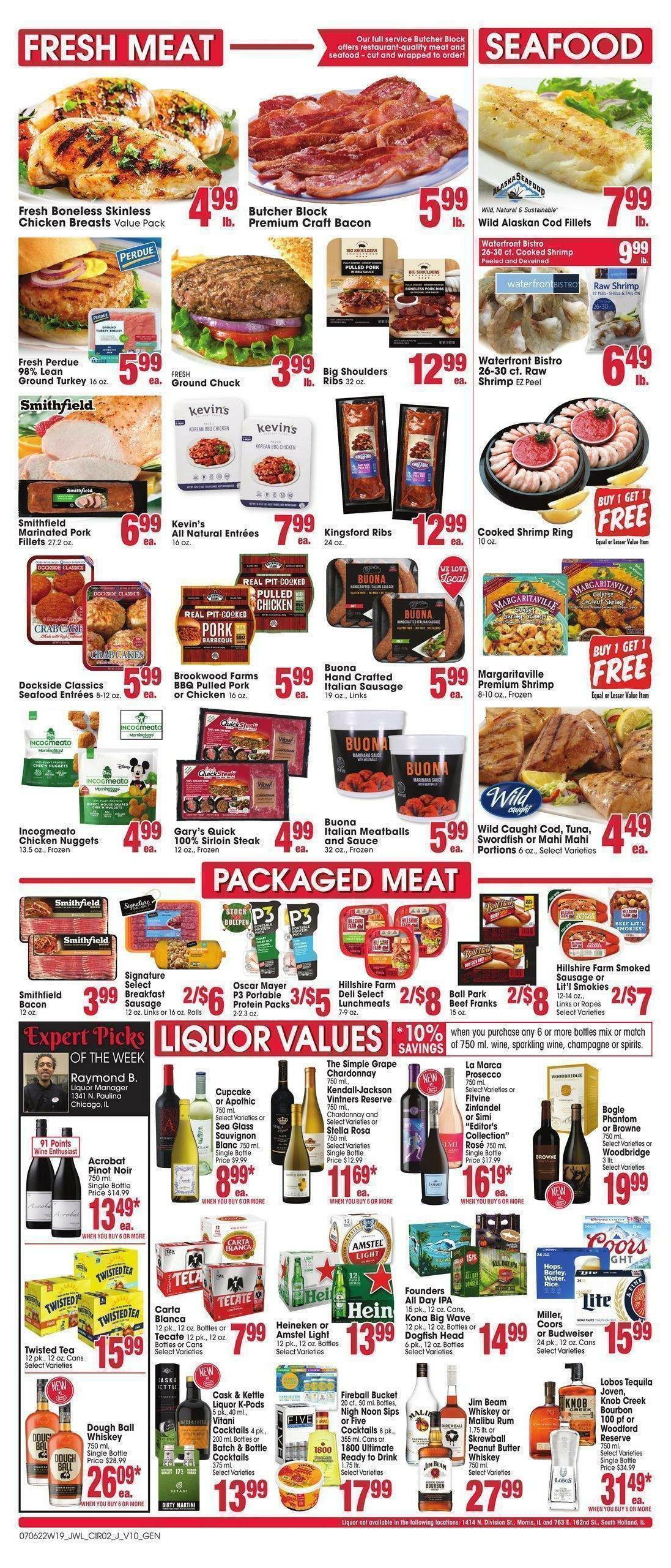Jewel Osco Weekly Ad from July 6