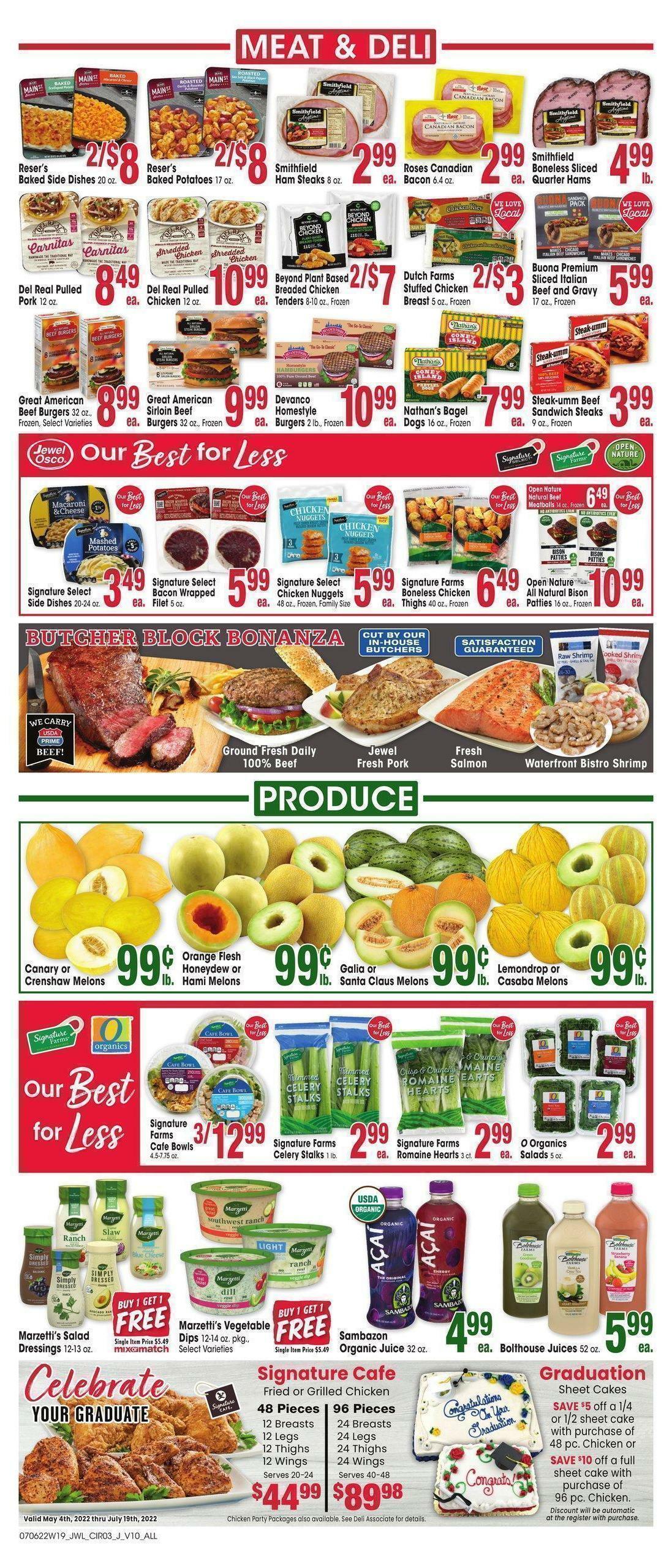 Jewel Osco Weekly Ad from July 6