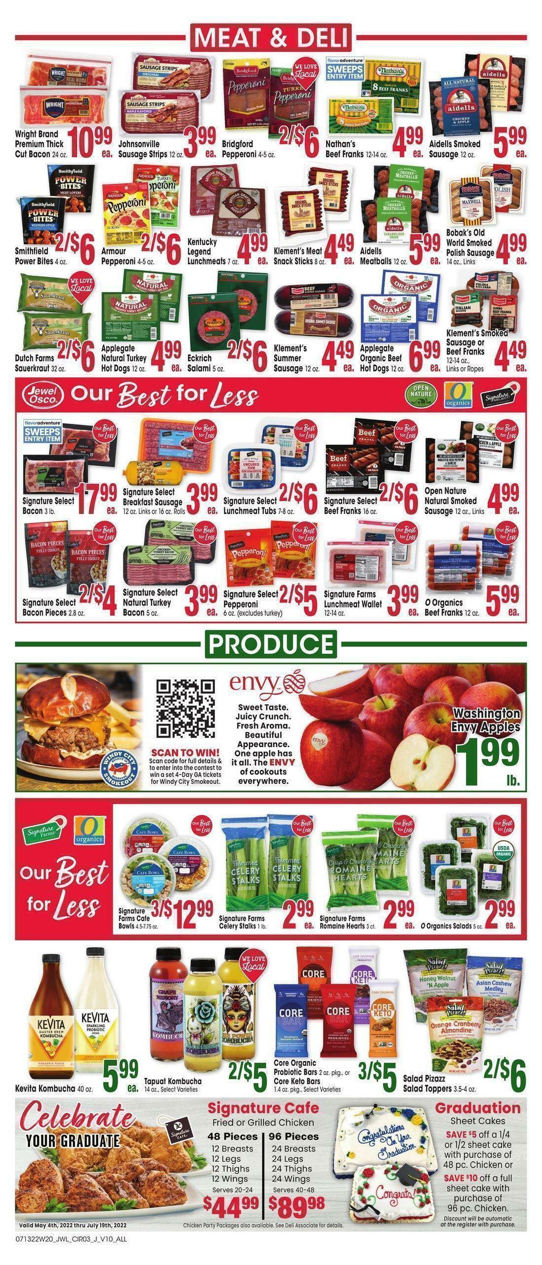 Jewel Osco Weekly Ad from July 13