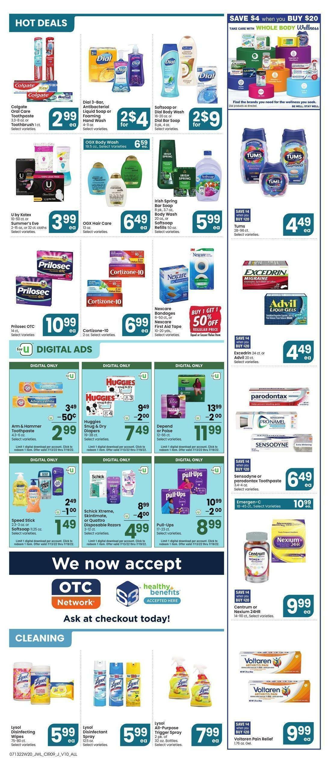 Jewel Osco Weekly Ad from July 13