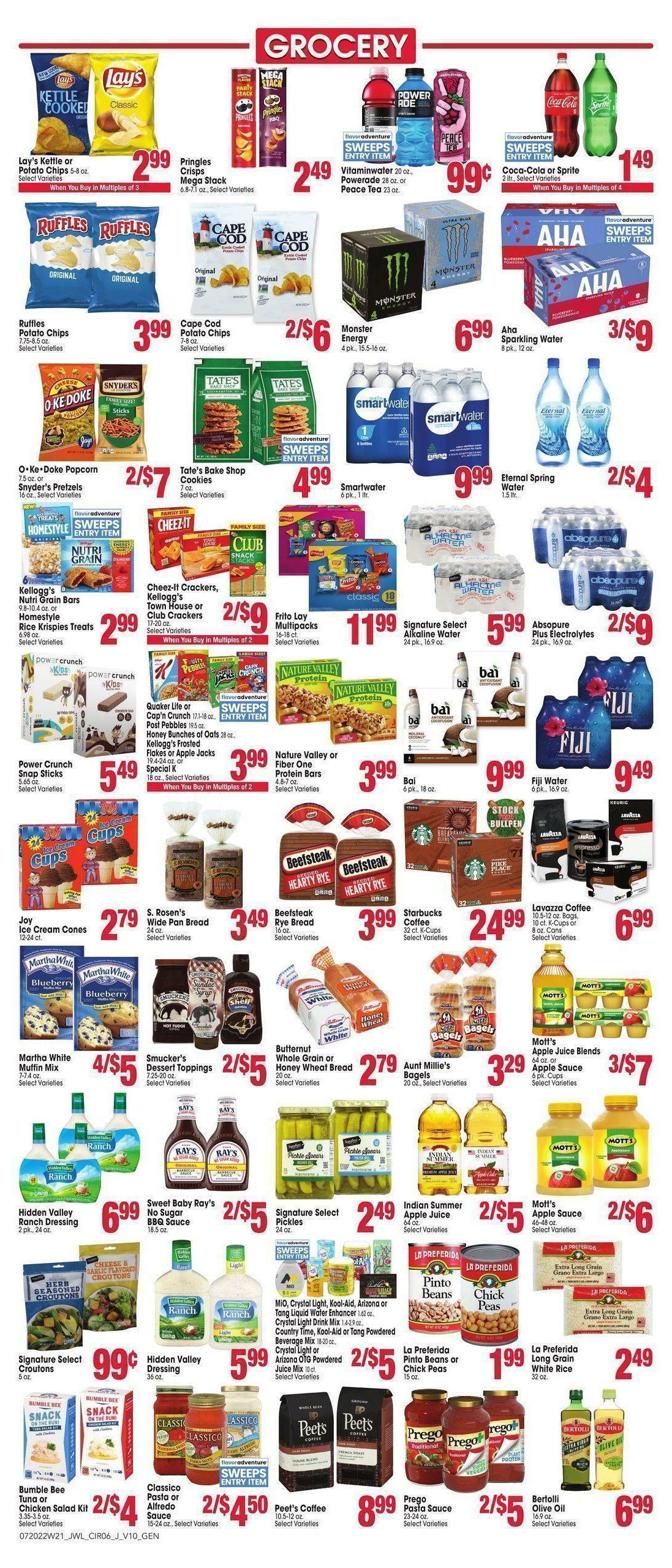 Jewel Osco Weekly Ad from July 20