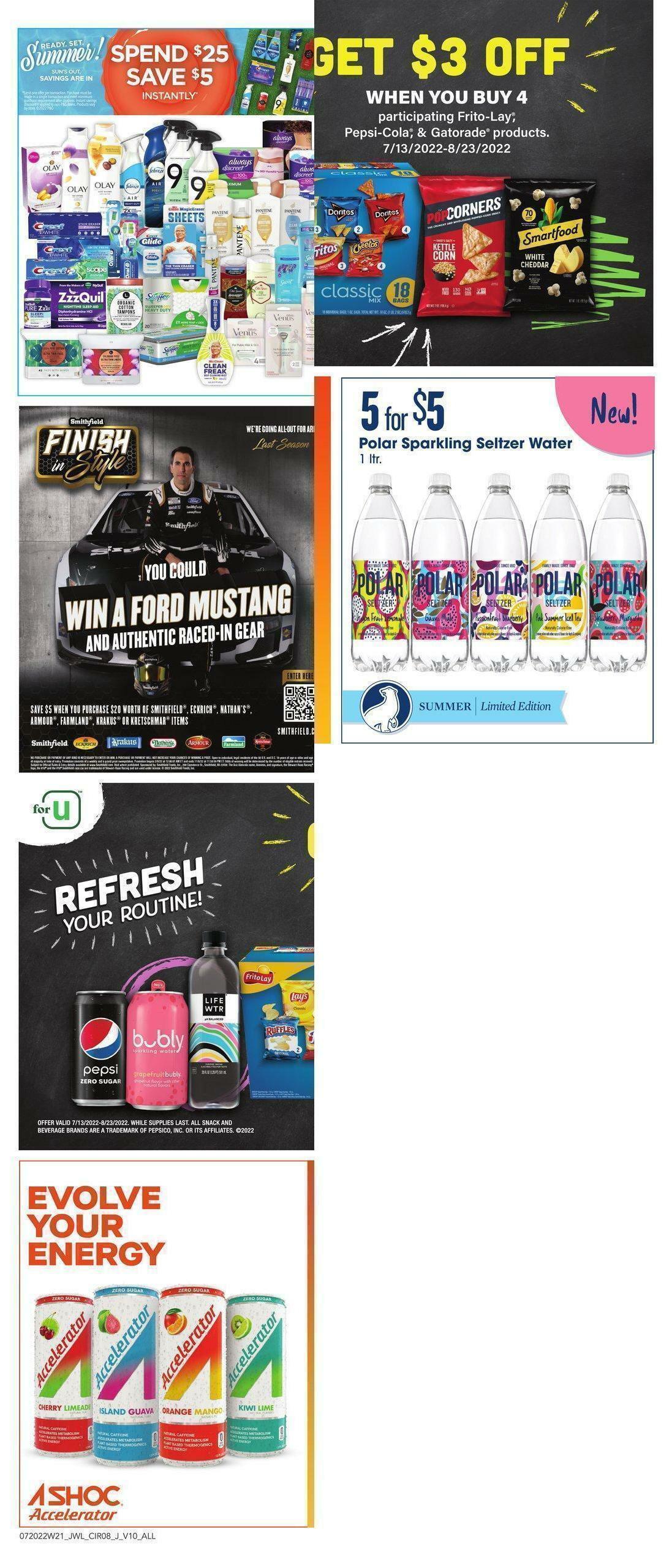 Jewel Osco Weekly Ad from July 20