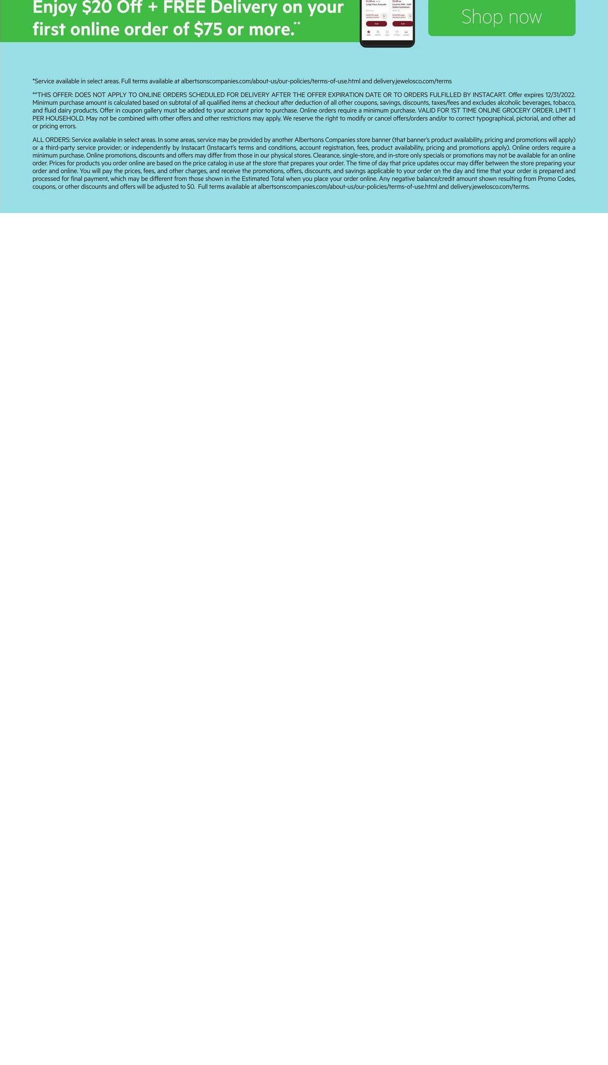 Jewel Osco Weekly Ad from August 10