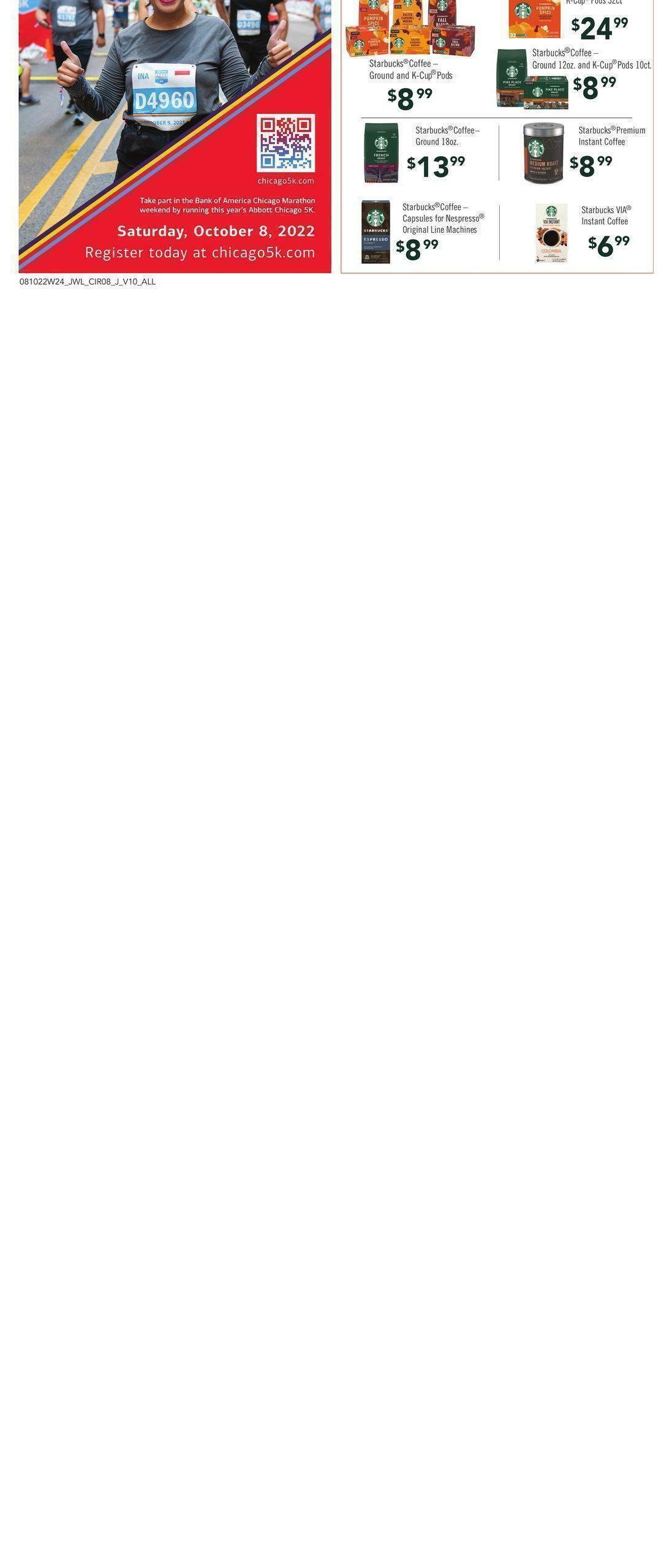 Jewel Osco Weekly Ad from August 10