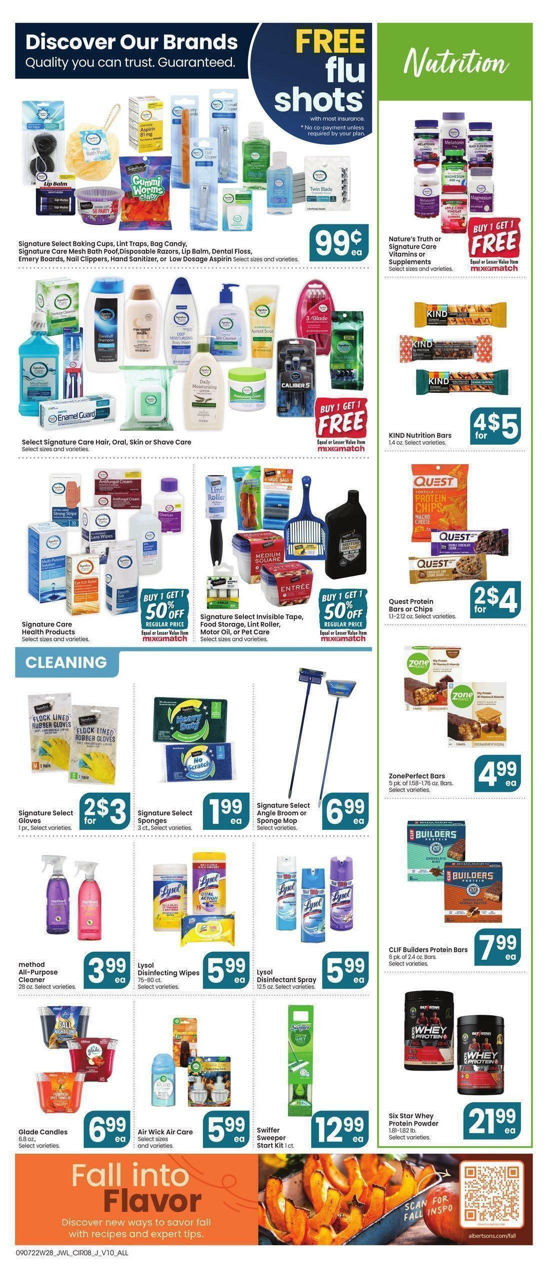Jewel Osco Weekly Ad from September 7