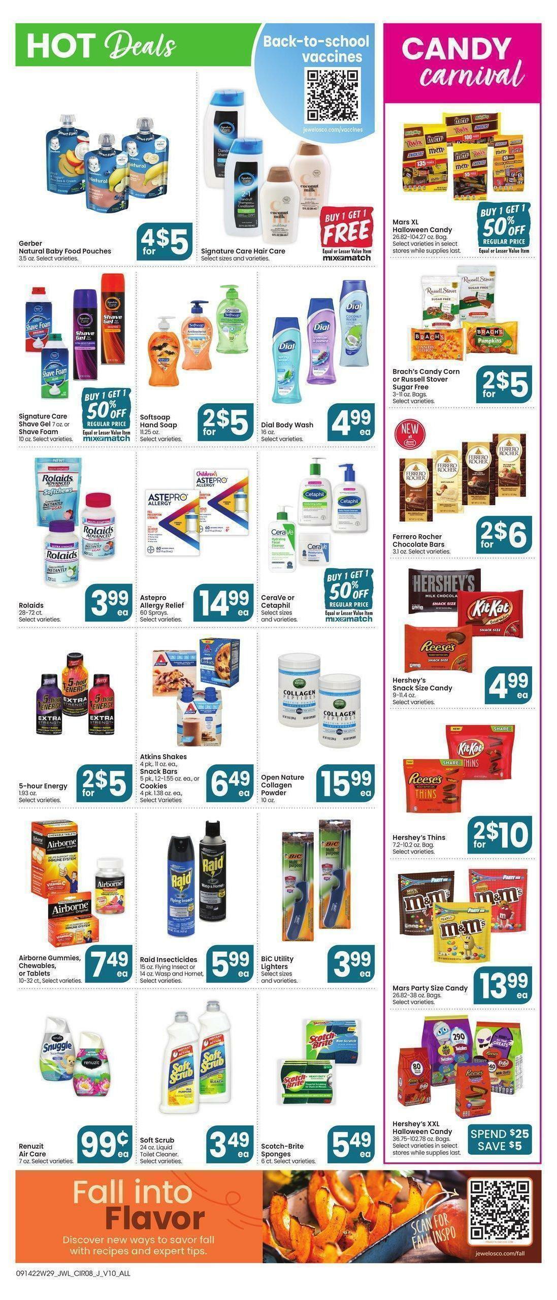 Jewel Osco Weekly Ad from September 14