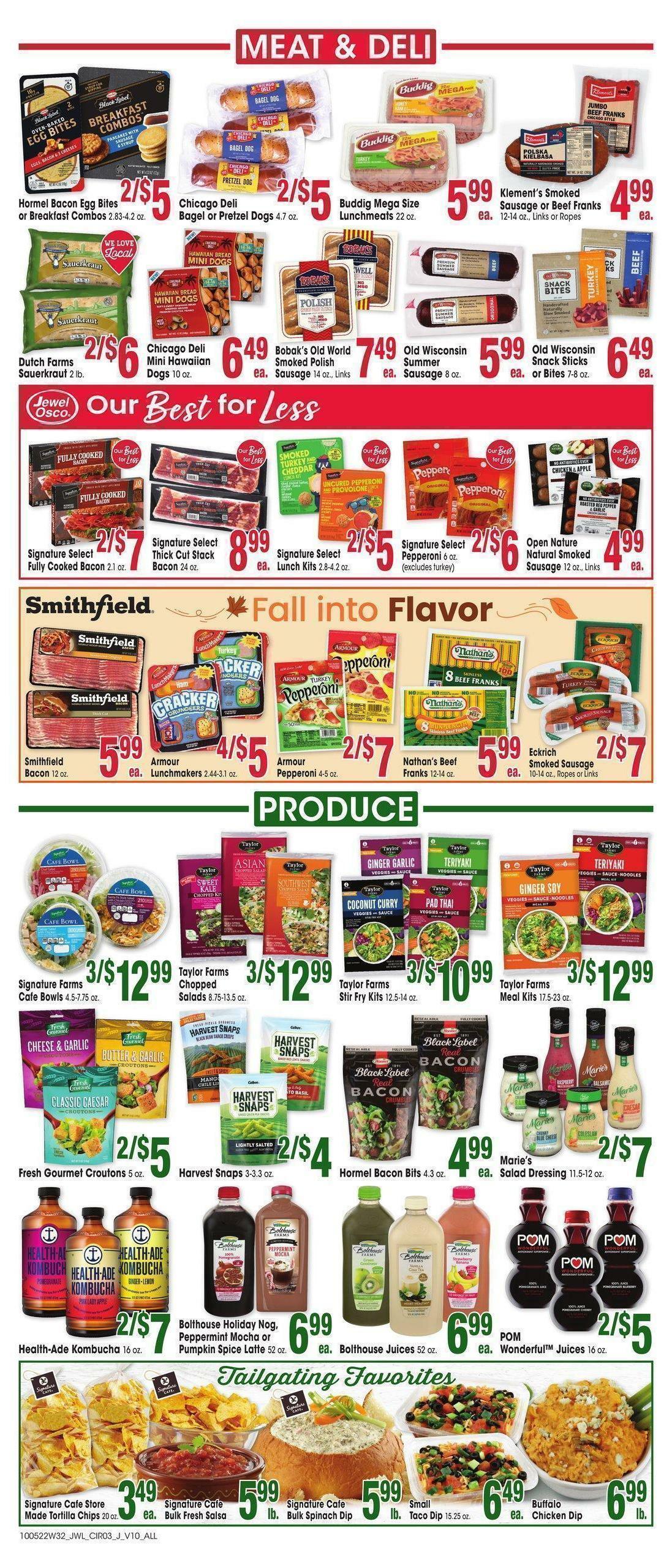 Jewel Osco Weekly Ad from October 5