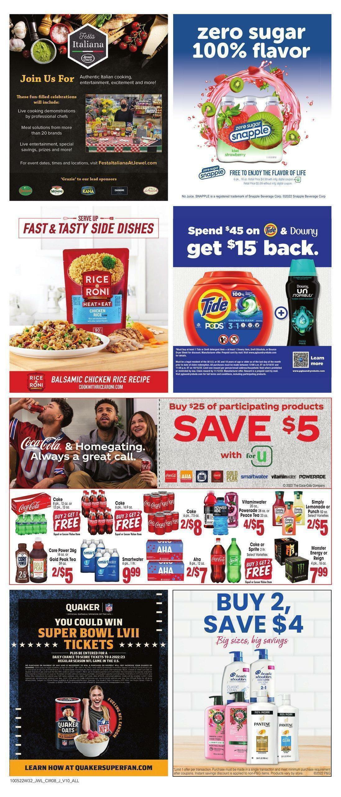 Jewel Osco Weekly Ad from October 5