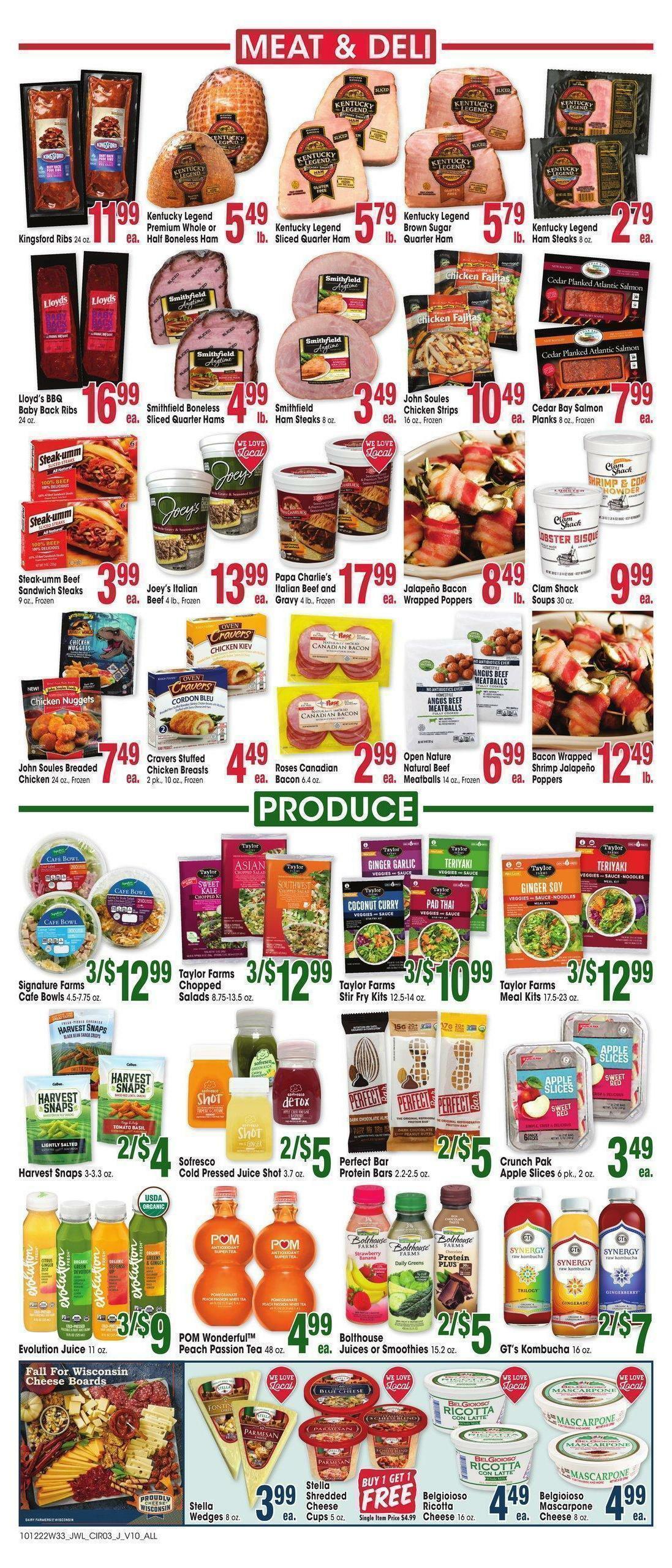 Jewel Osco Weekly Ad from October 12