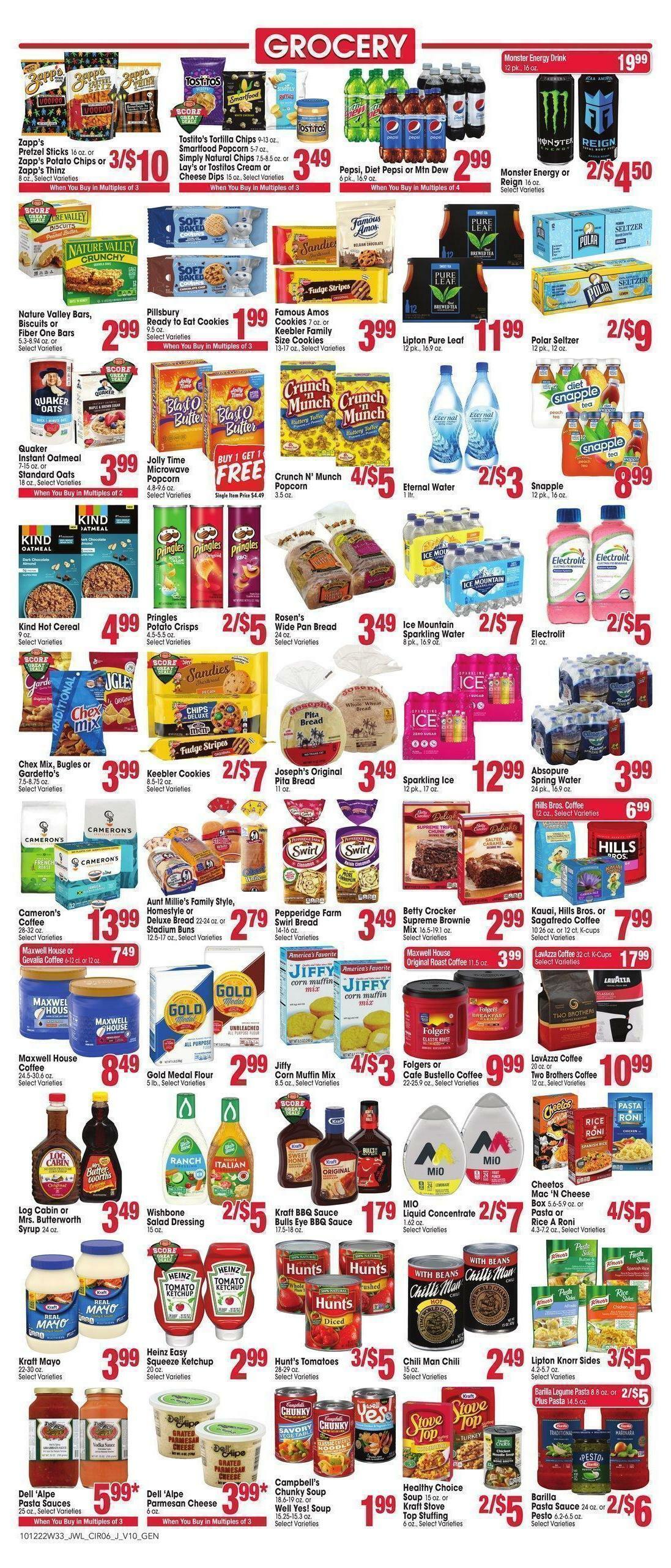 Jewel Osco Weekly Ad from October 12