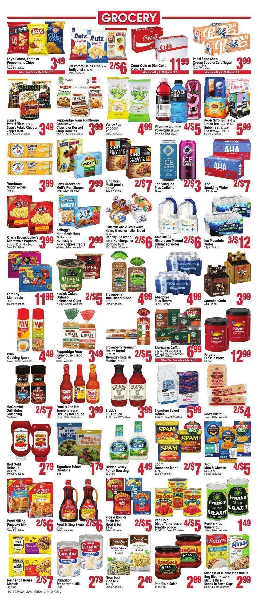 Jewel Osco Weekly Ad from October 19