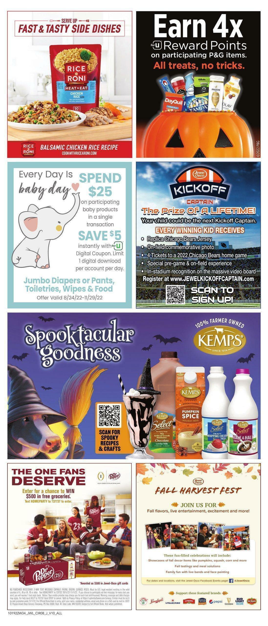 Jewel Osco Weekly Ad from October 19