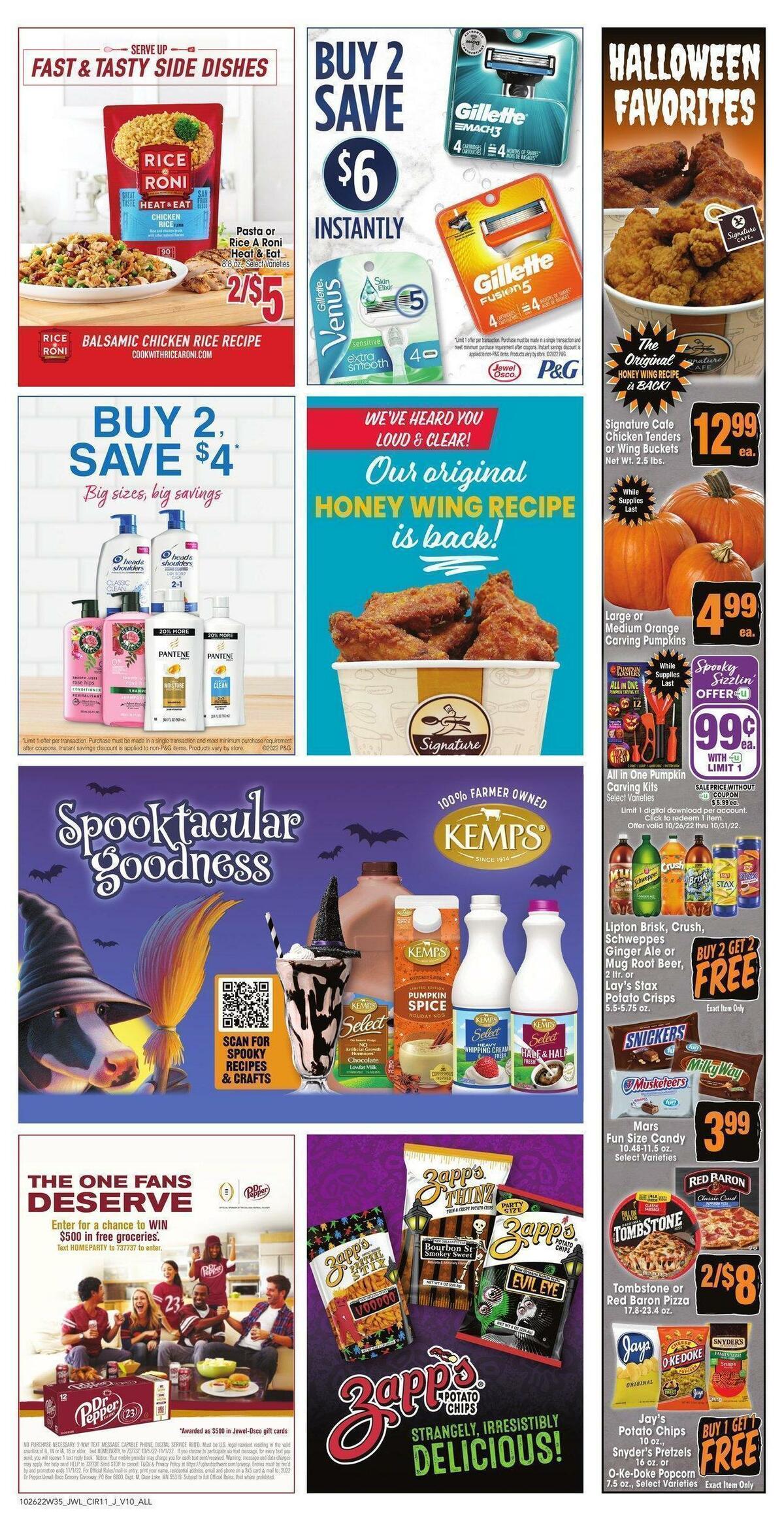 Jewel Osco Weekly Ad from October 26
