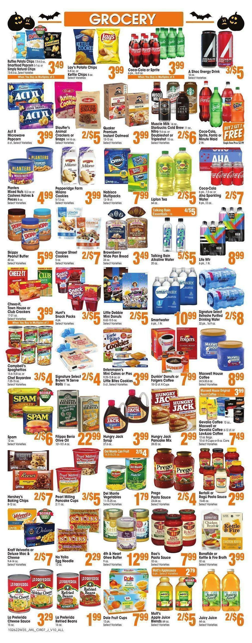 Jewel Osco Weekly Ad from October 26