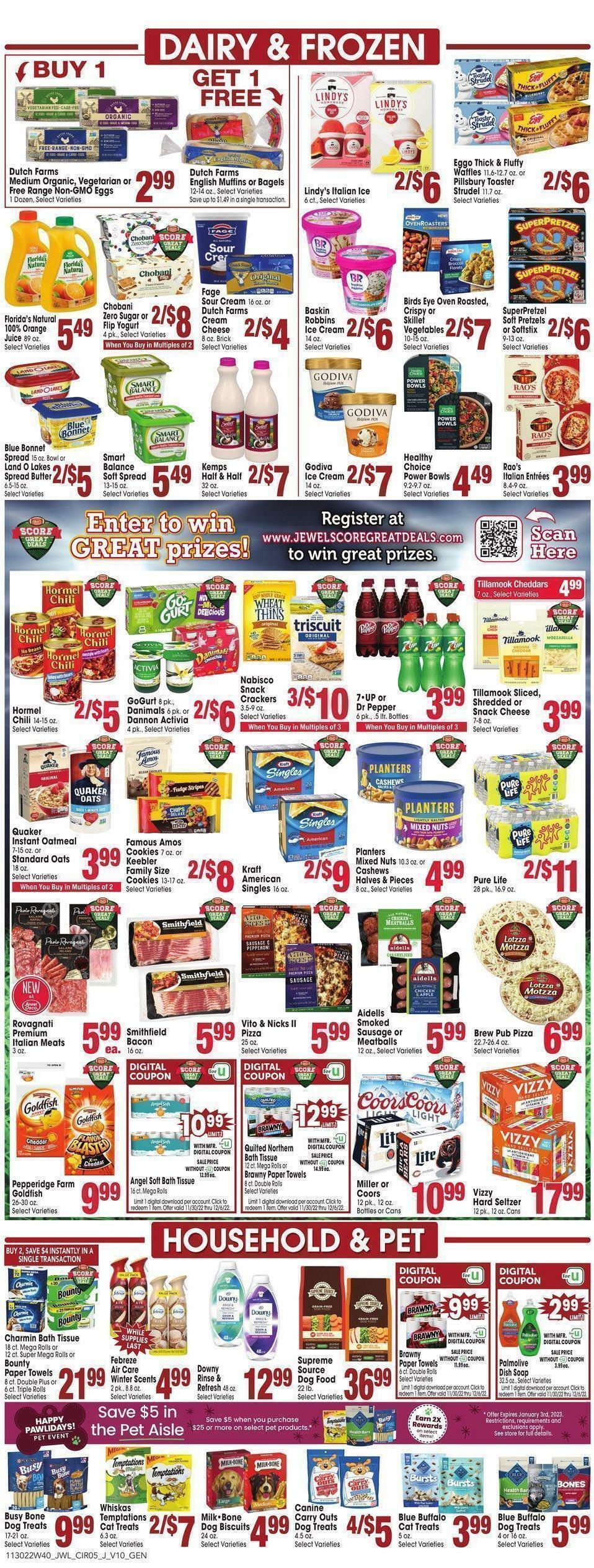 Jewel Osco Weekly Ad from November 30
