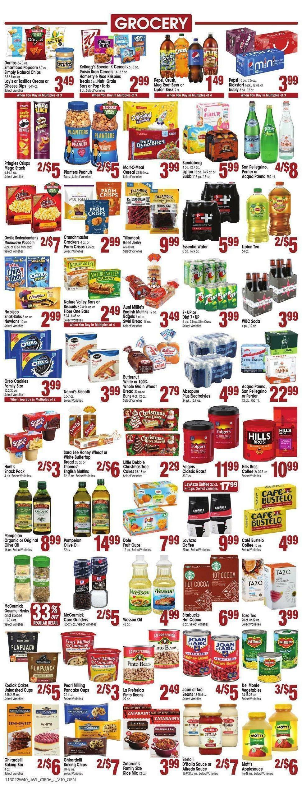 Jewel Osco Weekly Ad from November 30