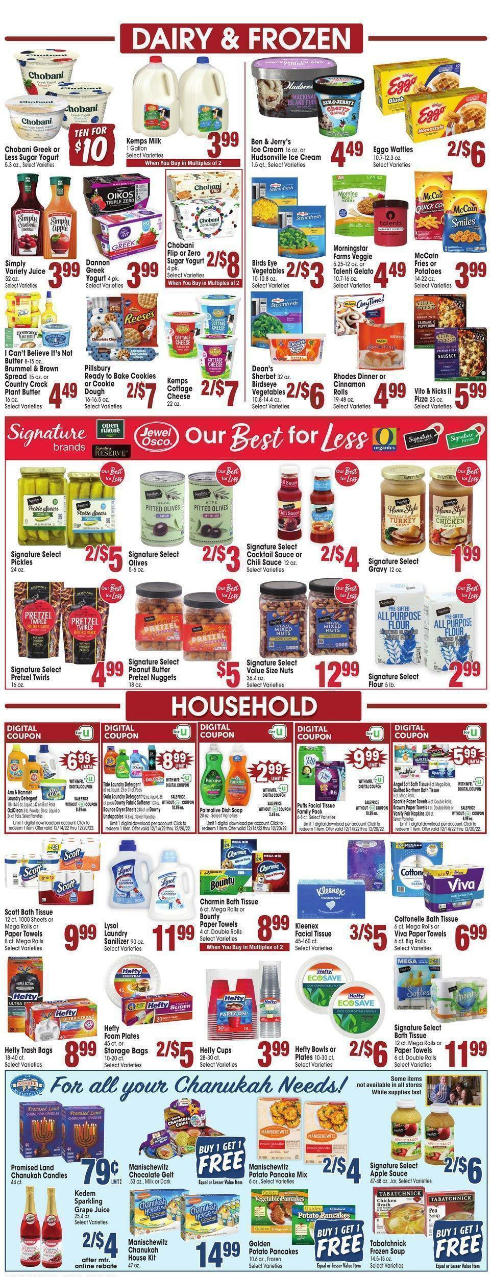 Jewel Osco Weekly Ad from December 14