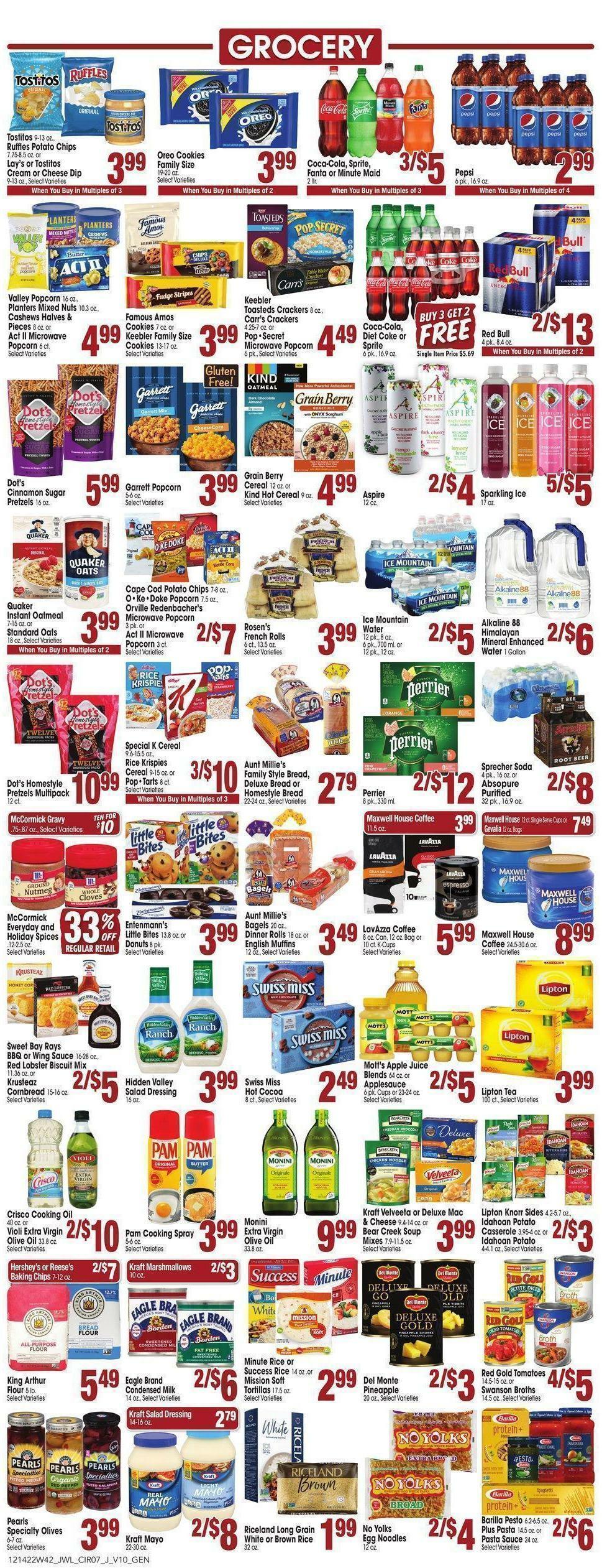 Jewel Osco Weekly Ad from December 14