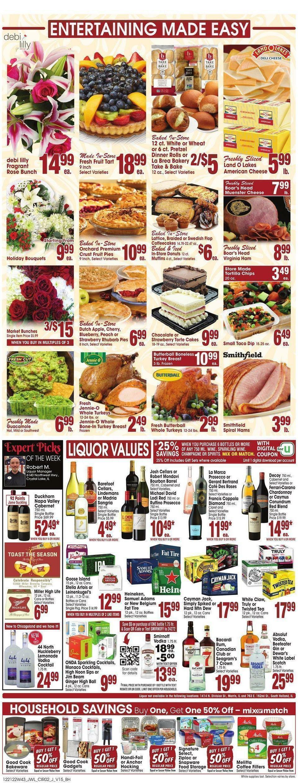Jewel Osco Weekly Ad from December 21