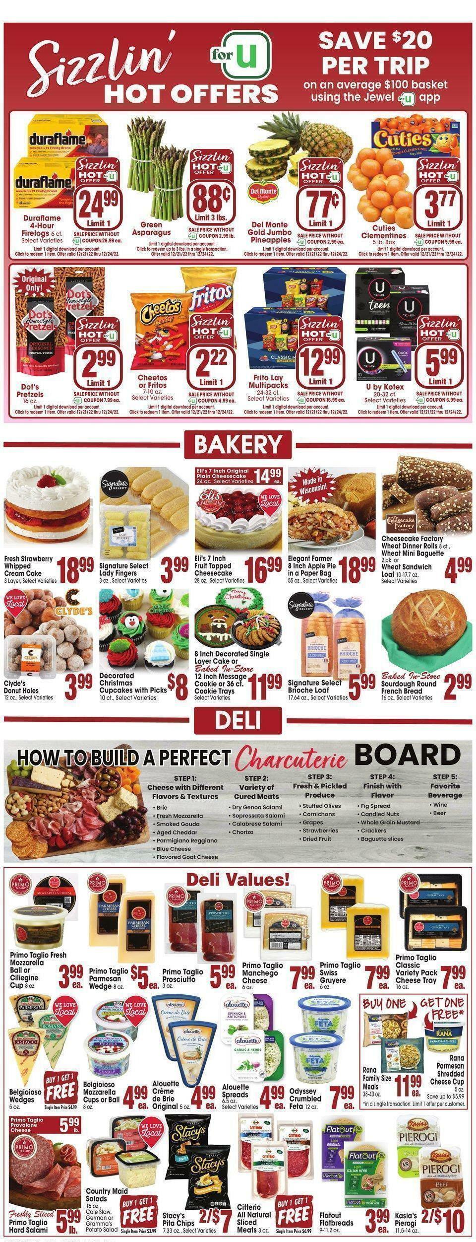 Jewel Osco Weekly Ad from December 21
